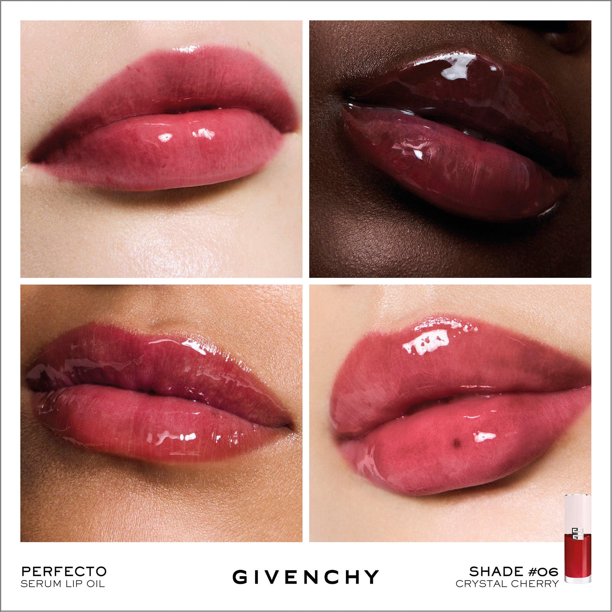 N06CrystlCherry - GIVENCHY - Rose Perfecto Serum Lip Oil - 2