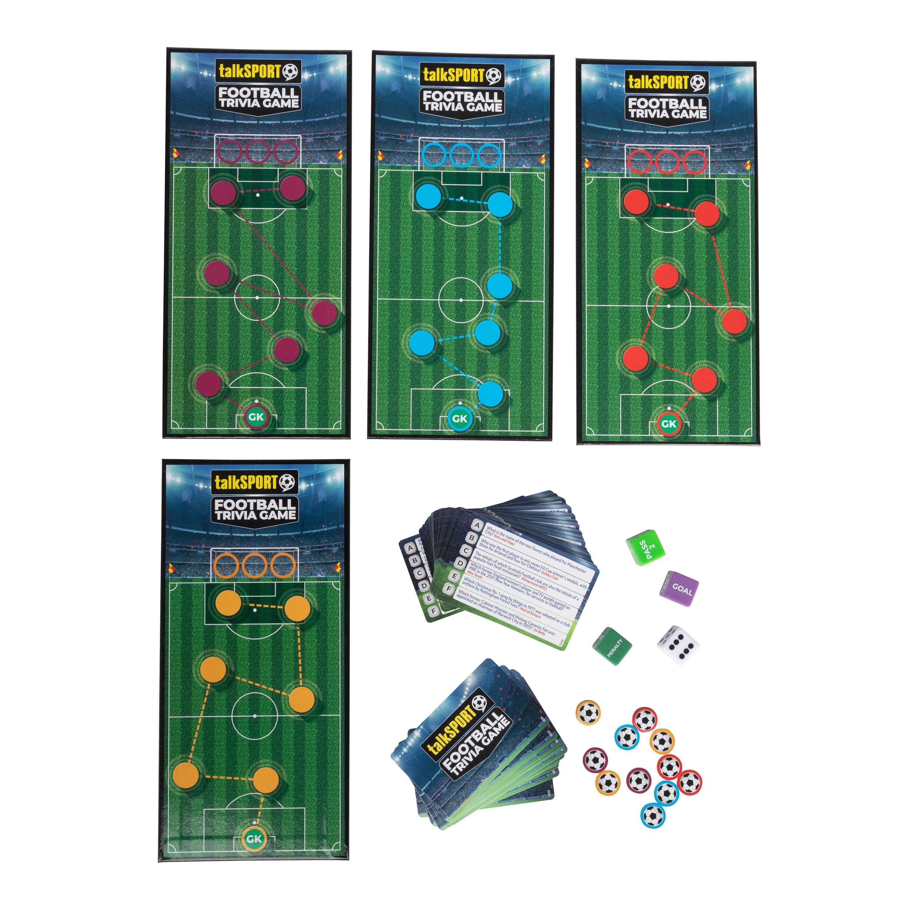 Bordspel - Big Sky Games - TalkSport Football Trivia Board Games - 1