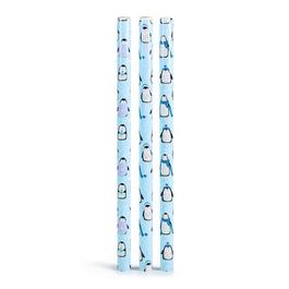 Studio 3x 5 Meters Festive Penguin Wrapping Paper