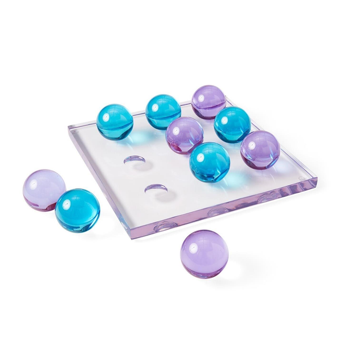 Purple - Jonathan Adler - JonathanAdler Acrylic Tic Tac Toe Set - 2
