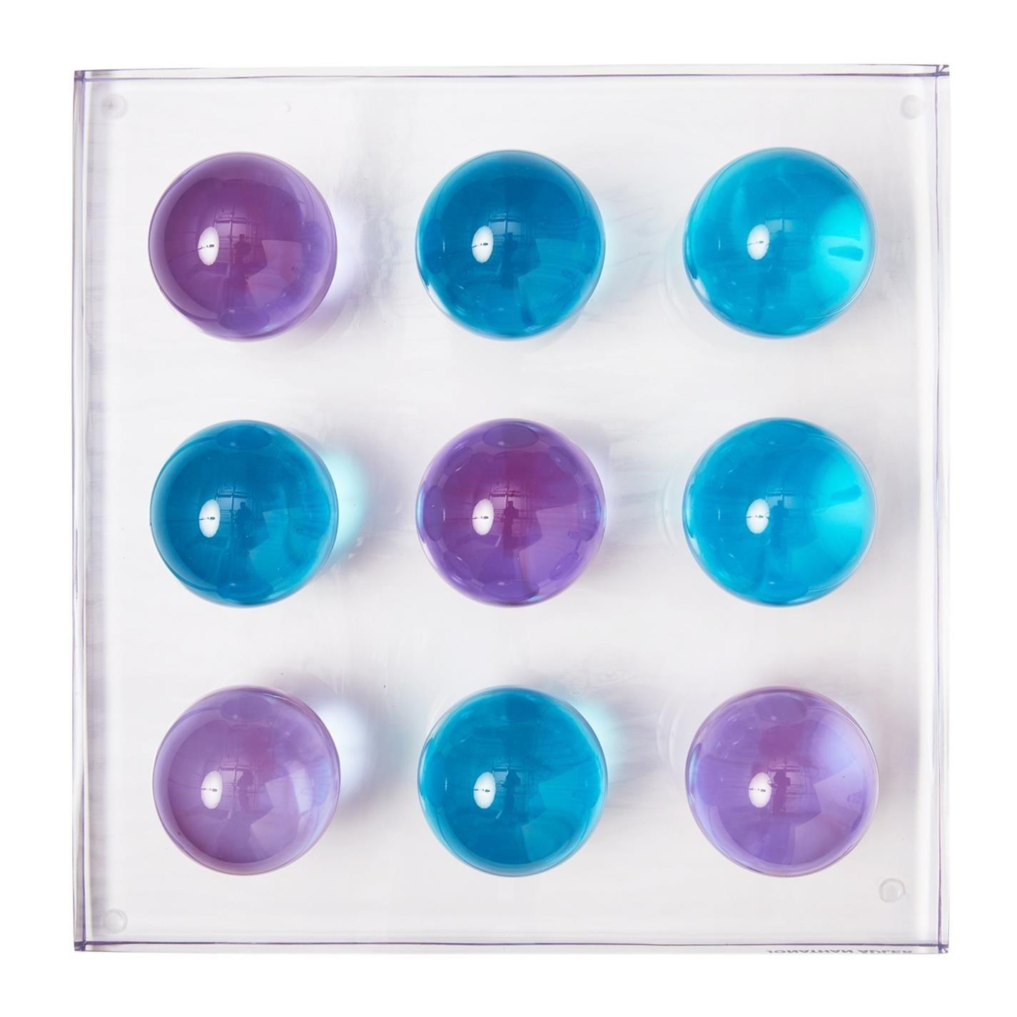 Purple - Jonathan Adler - JonathanAdler Acrylic Tic Tac Toe Set - 3