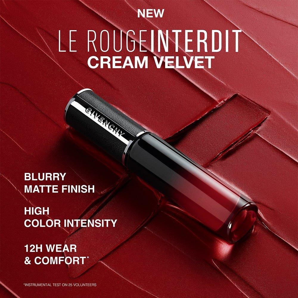 N09 - GIVENCHY - Givenchy Le Rouge Interdit Cream Velvet Lipstick - 5