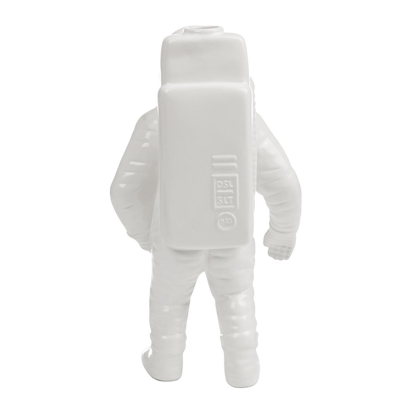 White/Gold - Diesel Living with Seletti - Cosmic Porcelain Starman Vase - 10