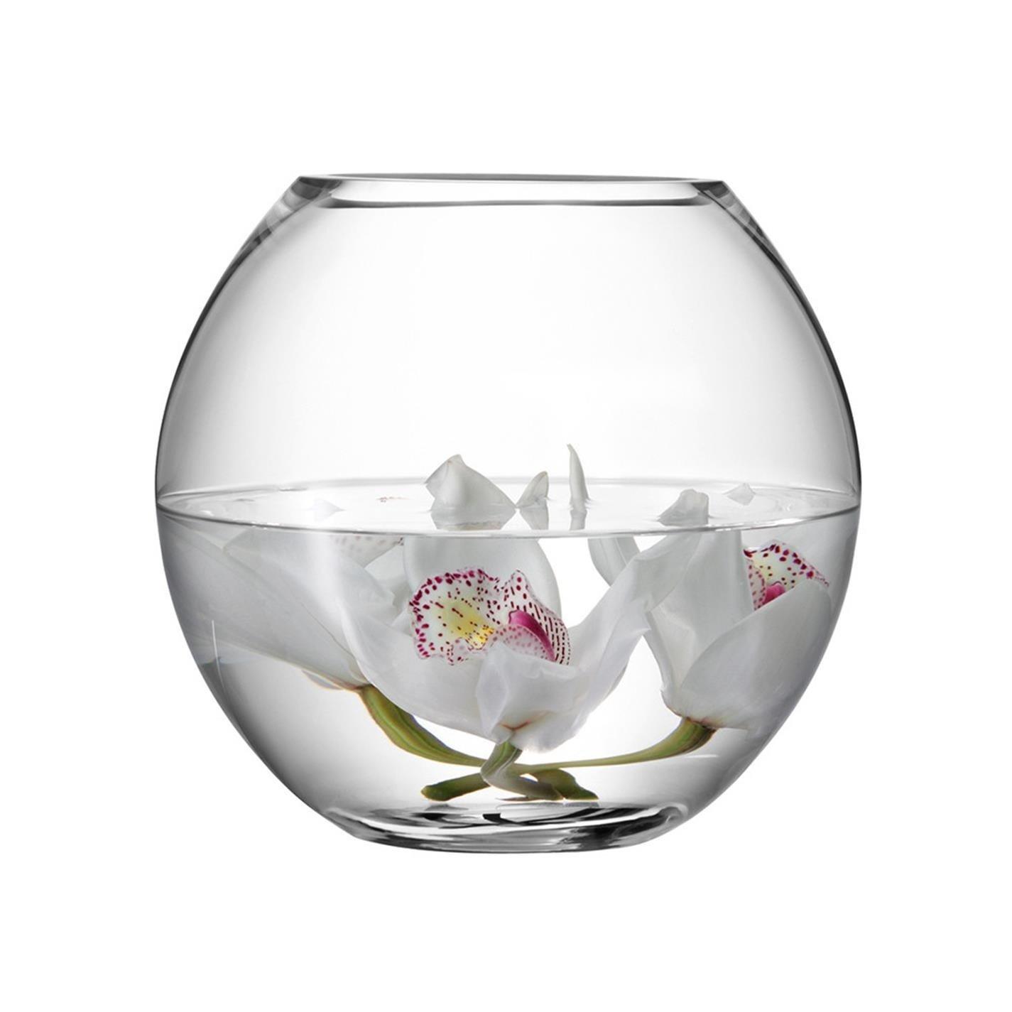 Clear - LSA - Flower Round Bouquet Vase - 3