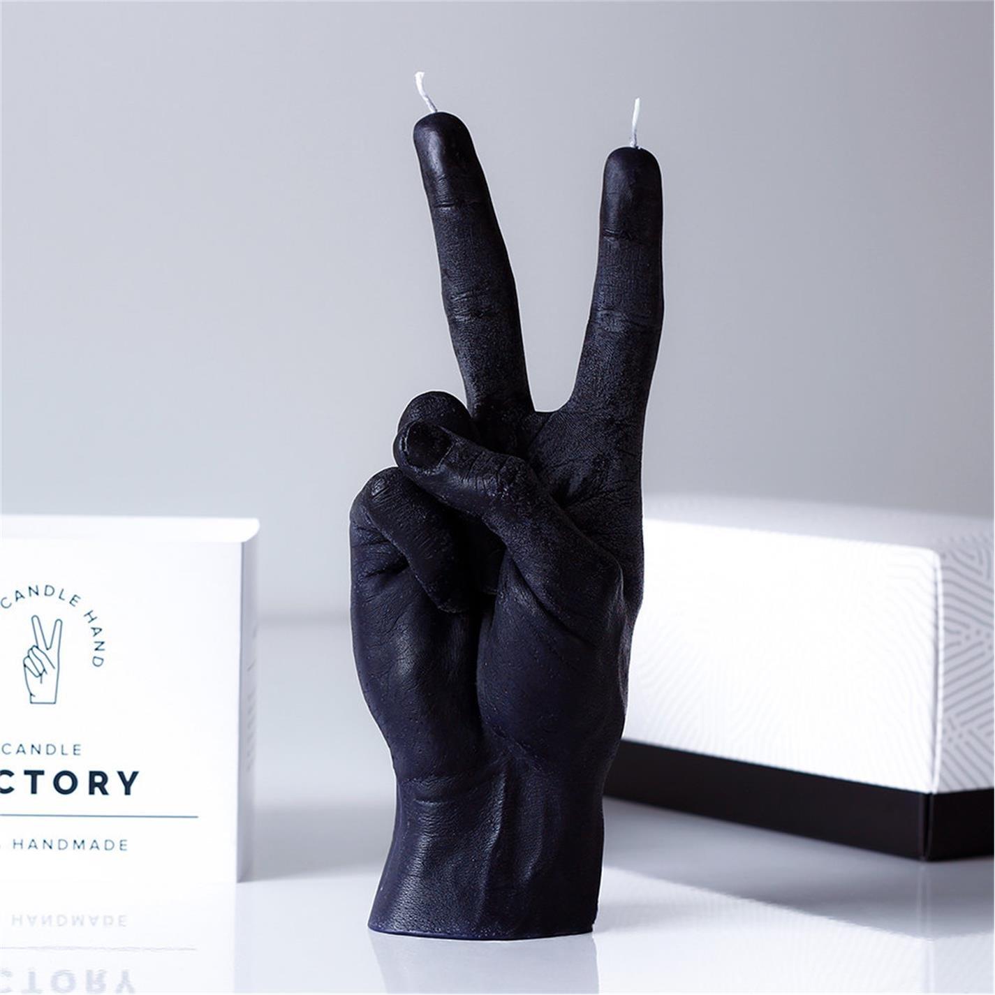 Black - CandleHand - Victory Candle - 5