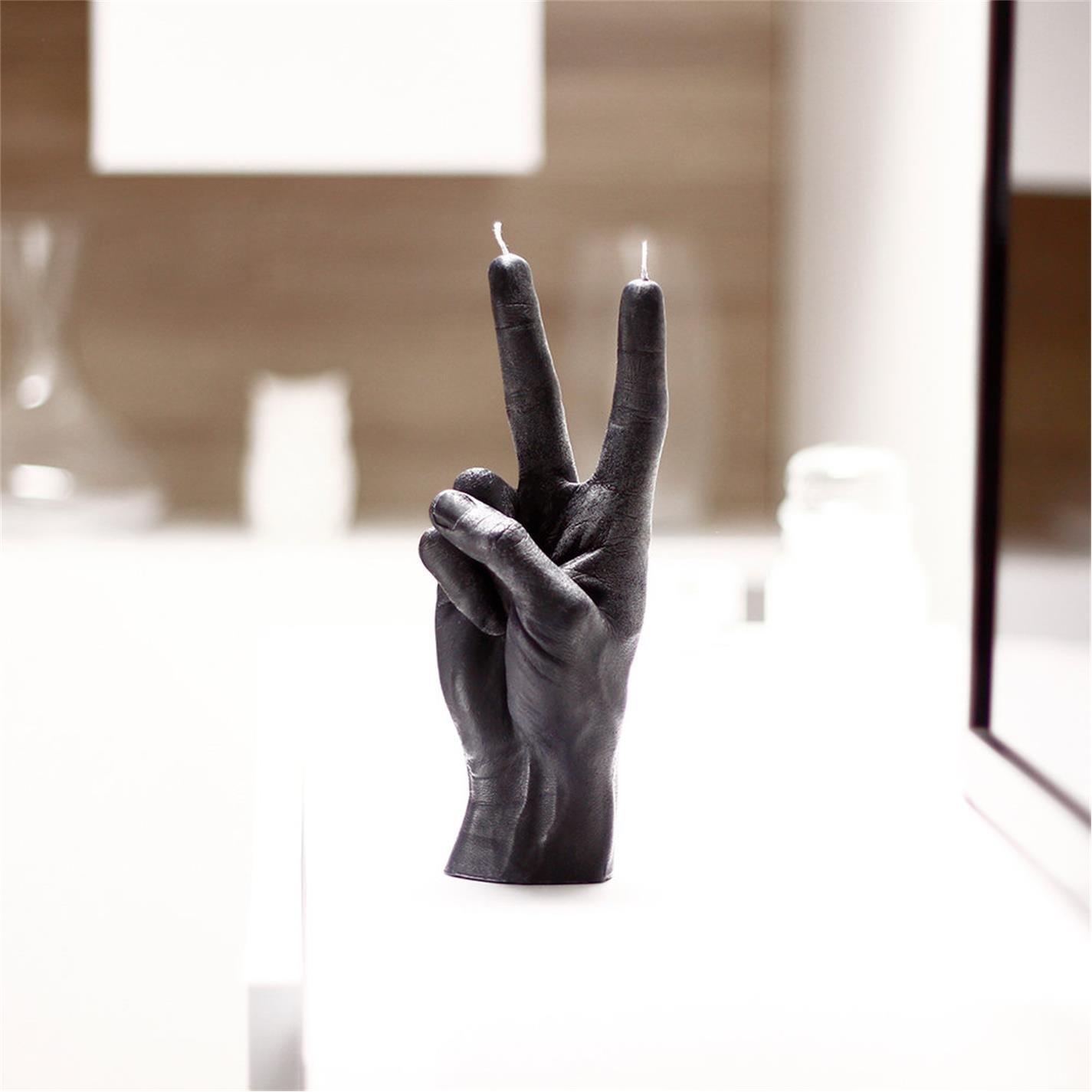 Black - CandleHand - Victory Candle - 6