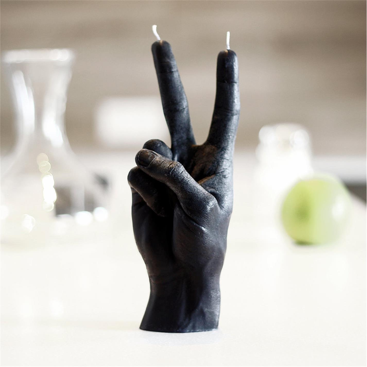 Black - CandleHand - Victory Candle - 7