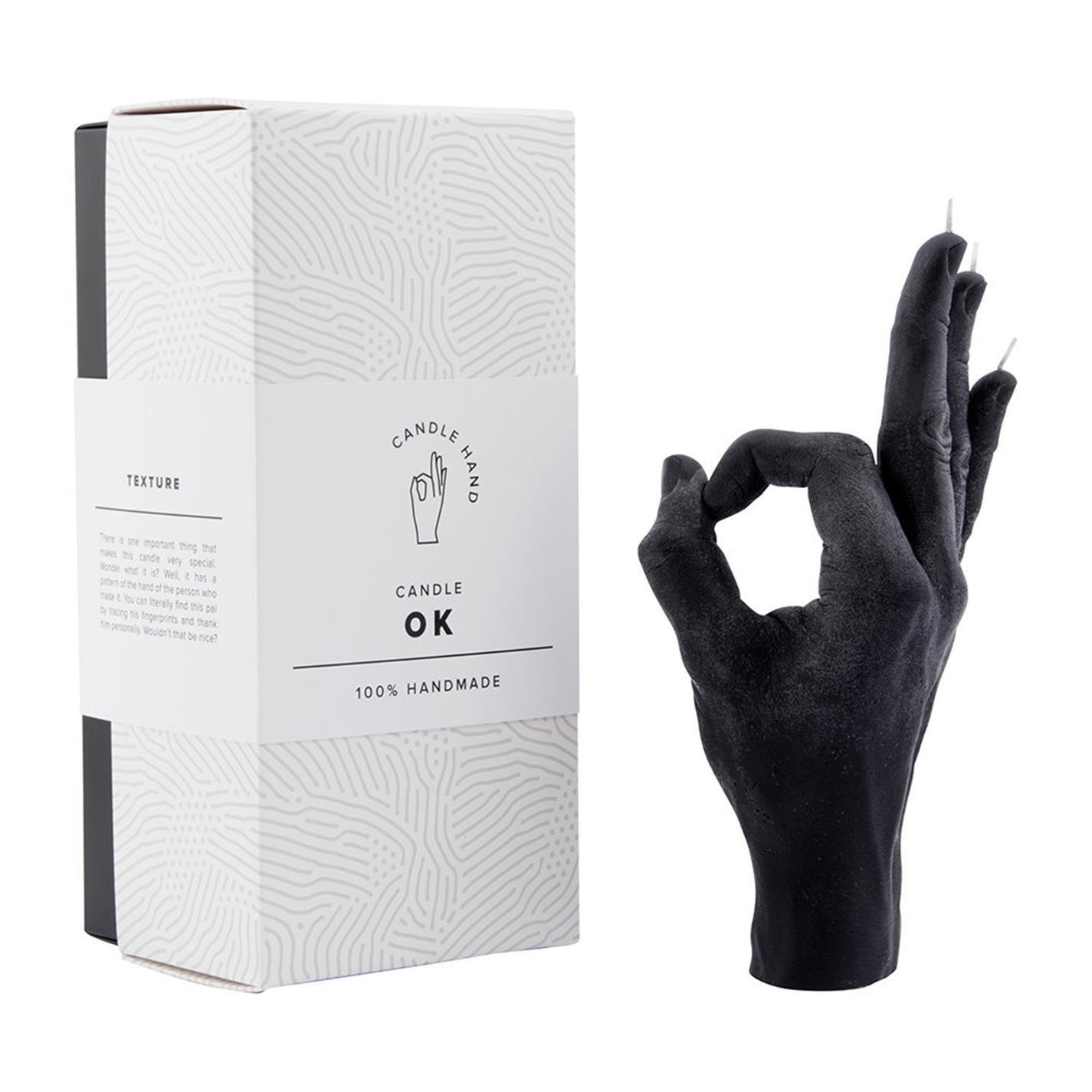 Black - CandleHand - OK Candle - 3