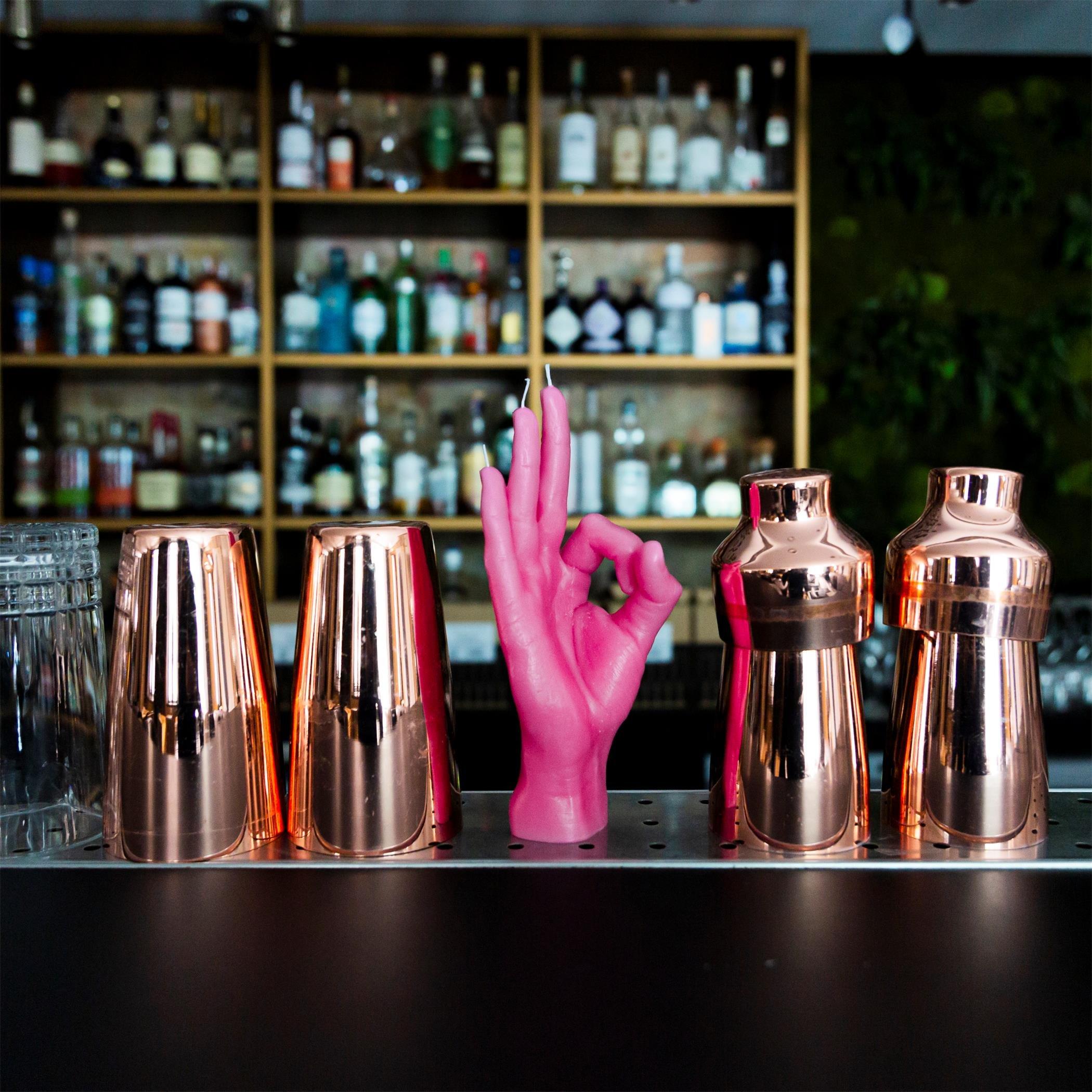 Pink - CandleHand - OK Candle - 4