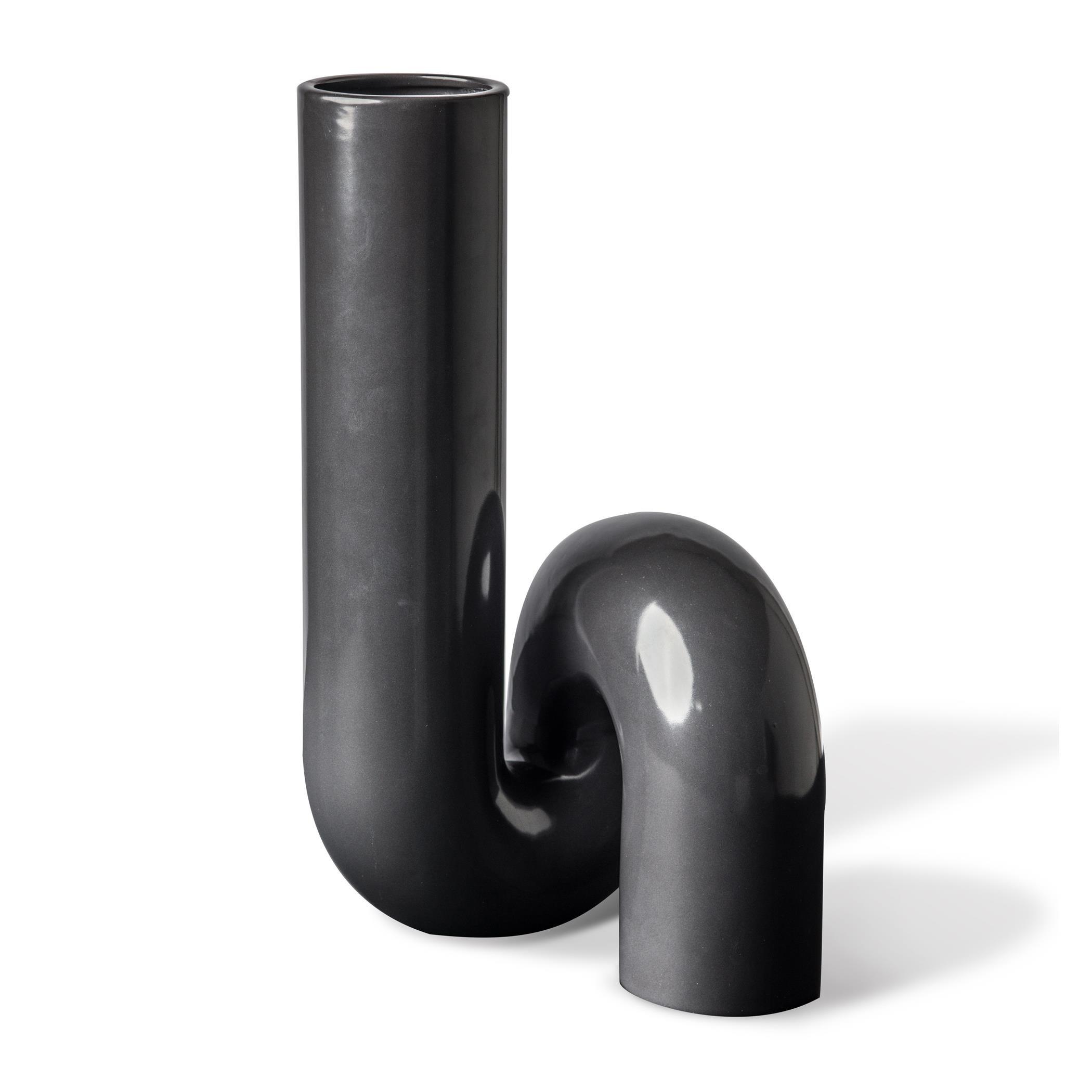 Black - Pols Potten - PolsPotten Yourtube Vase - 3