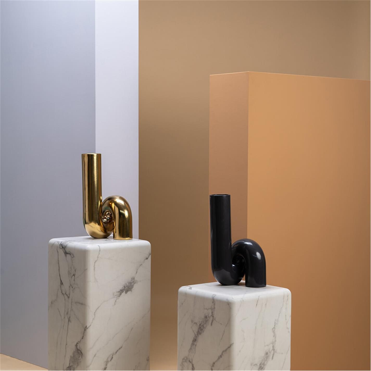 Gold - Pols Potten - PolsPotten Yourtube Vase - 2