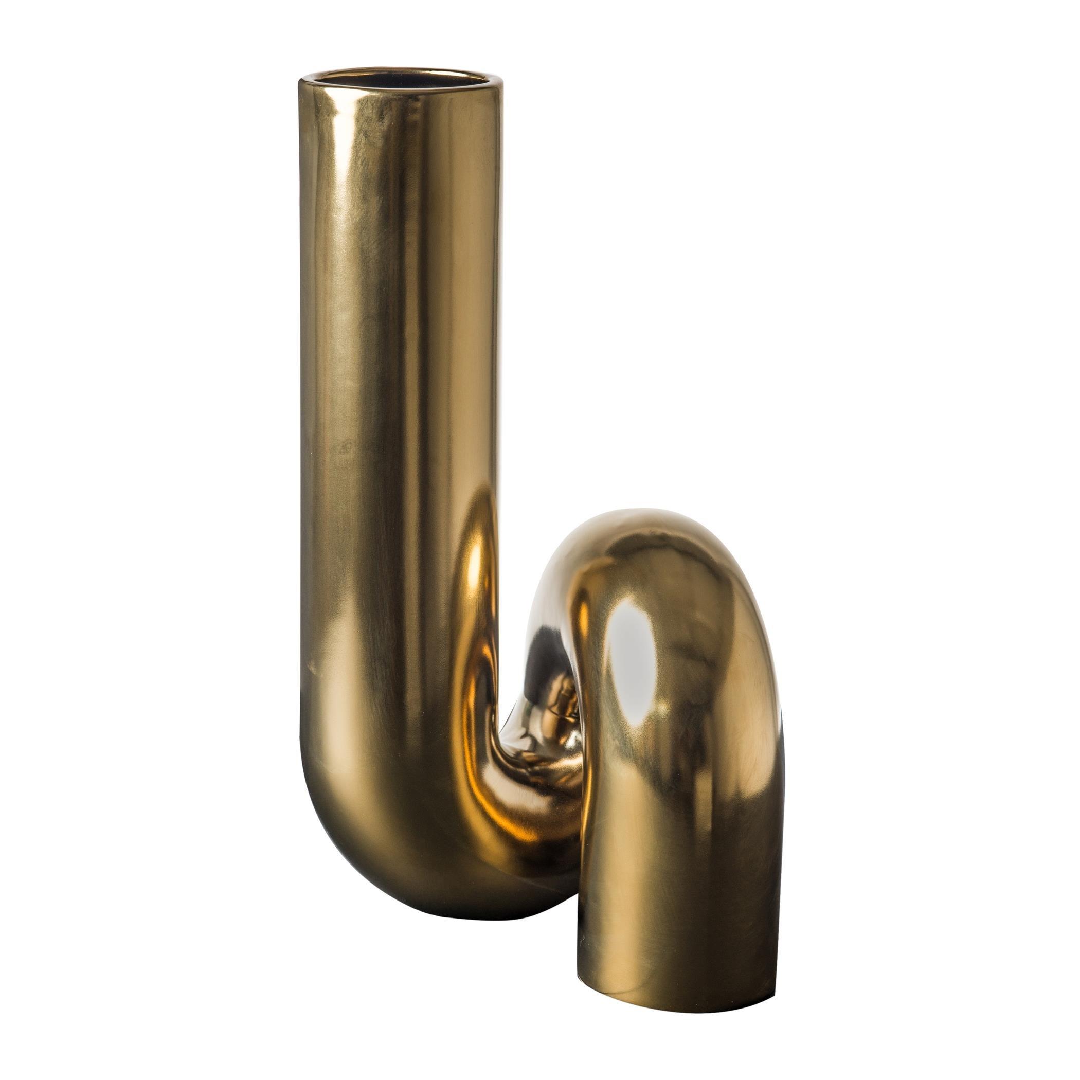 Gold - Pols Potten - PolsPotten Yourtube Vase - 3