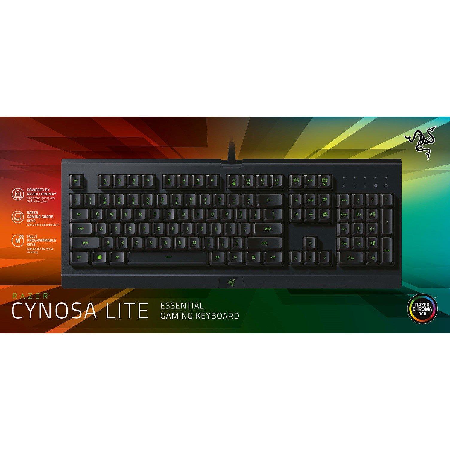 Schwarz - Razer - Cynosa Lite Keyboard - 2