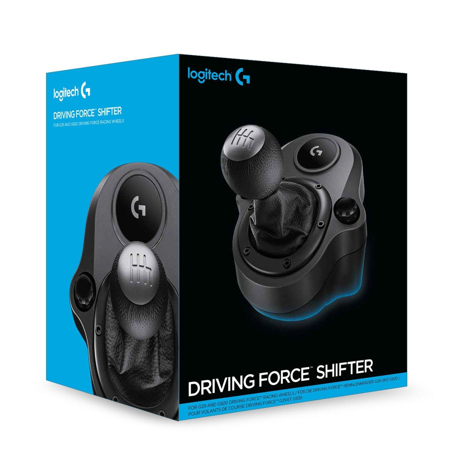 Schwarz - Logitech - Logitech Driving Force Shifter For G923 G29 & G920 - 4
