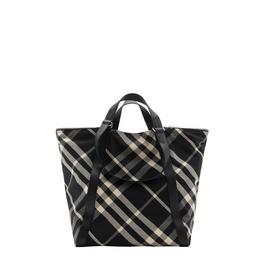 Burberry Large Check Tote Bag