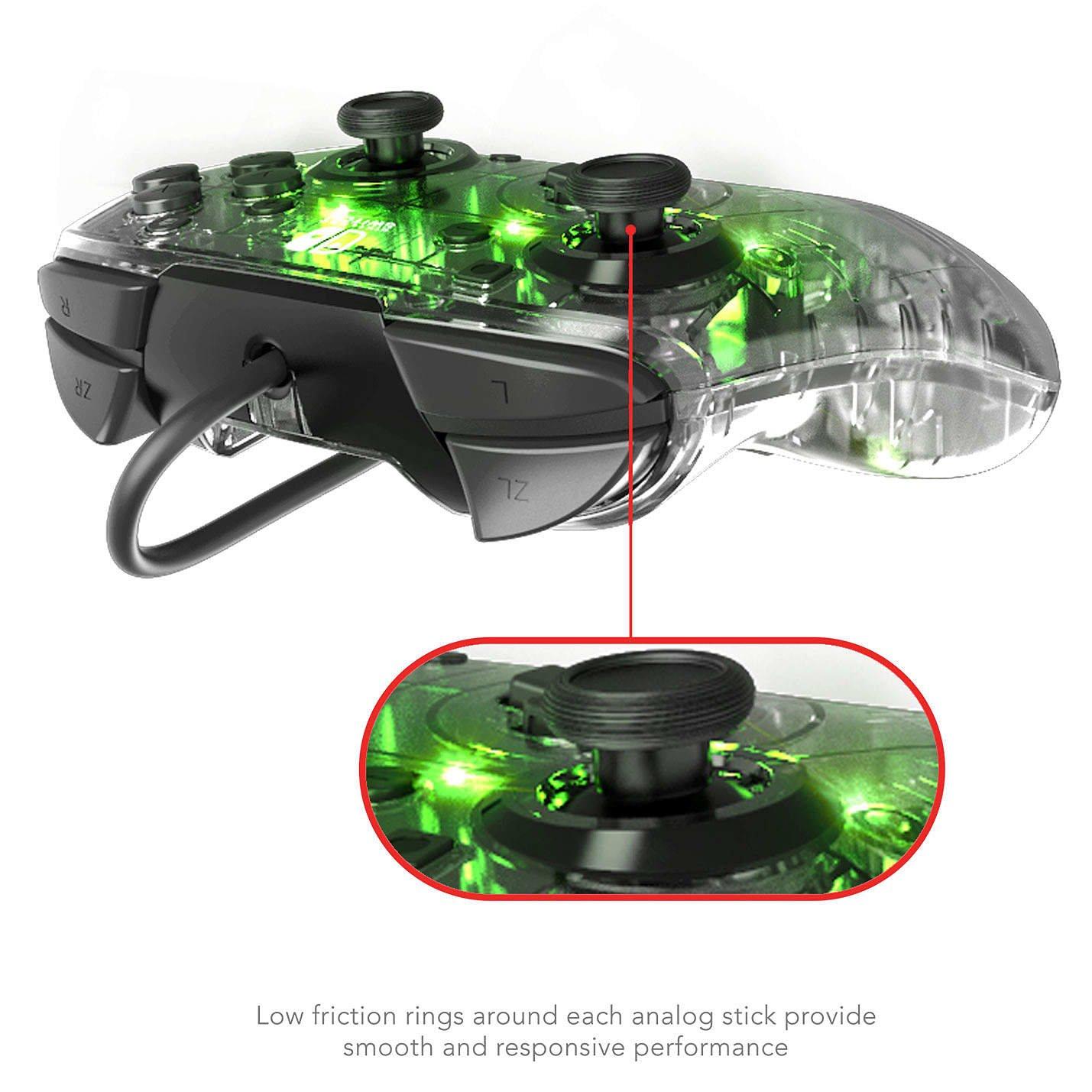 Clear - PDP - Prismatic Switch Wired Controller - 6