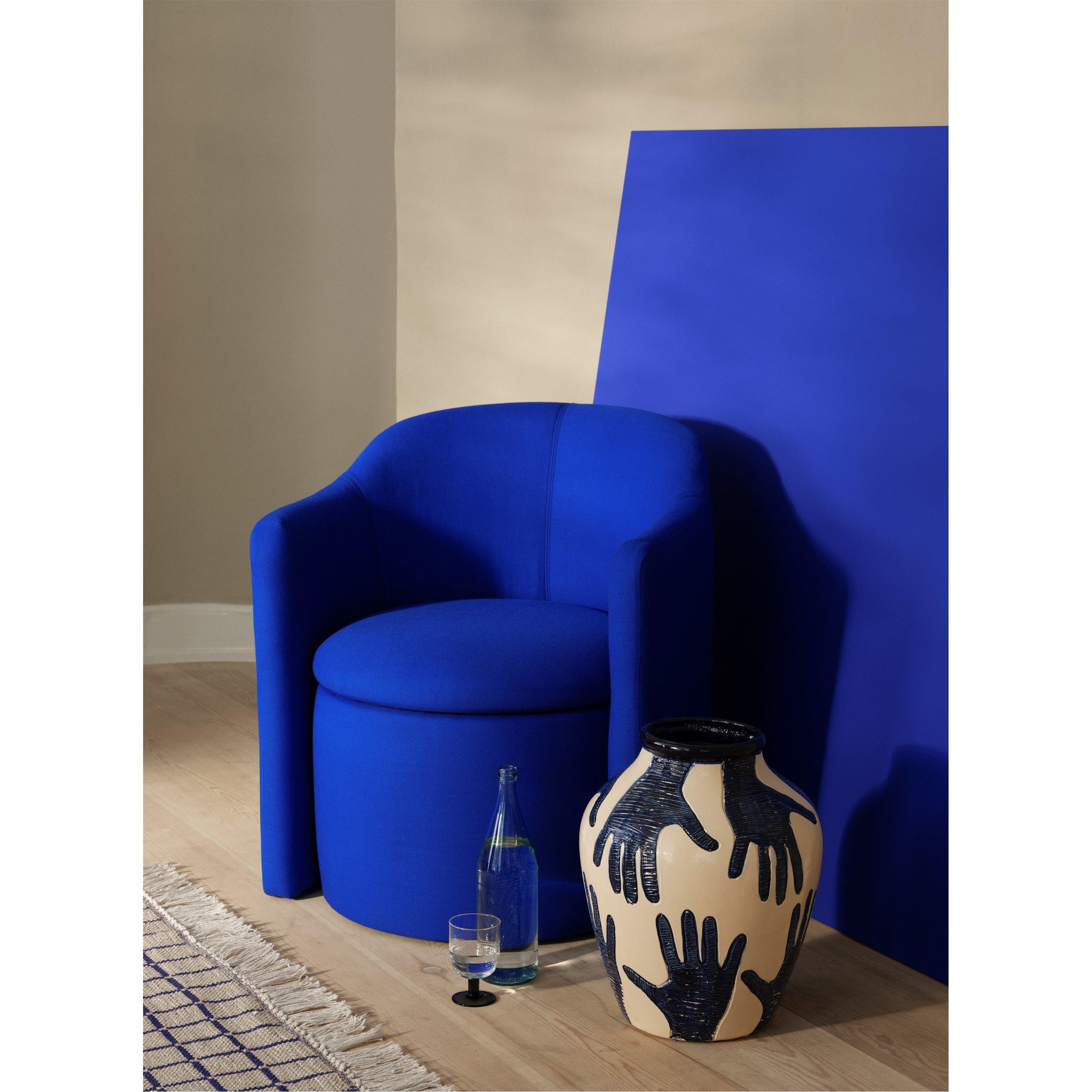 Blue - Broste Copenhagen - Ceramic Vase - 2