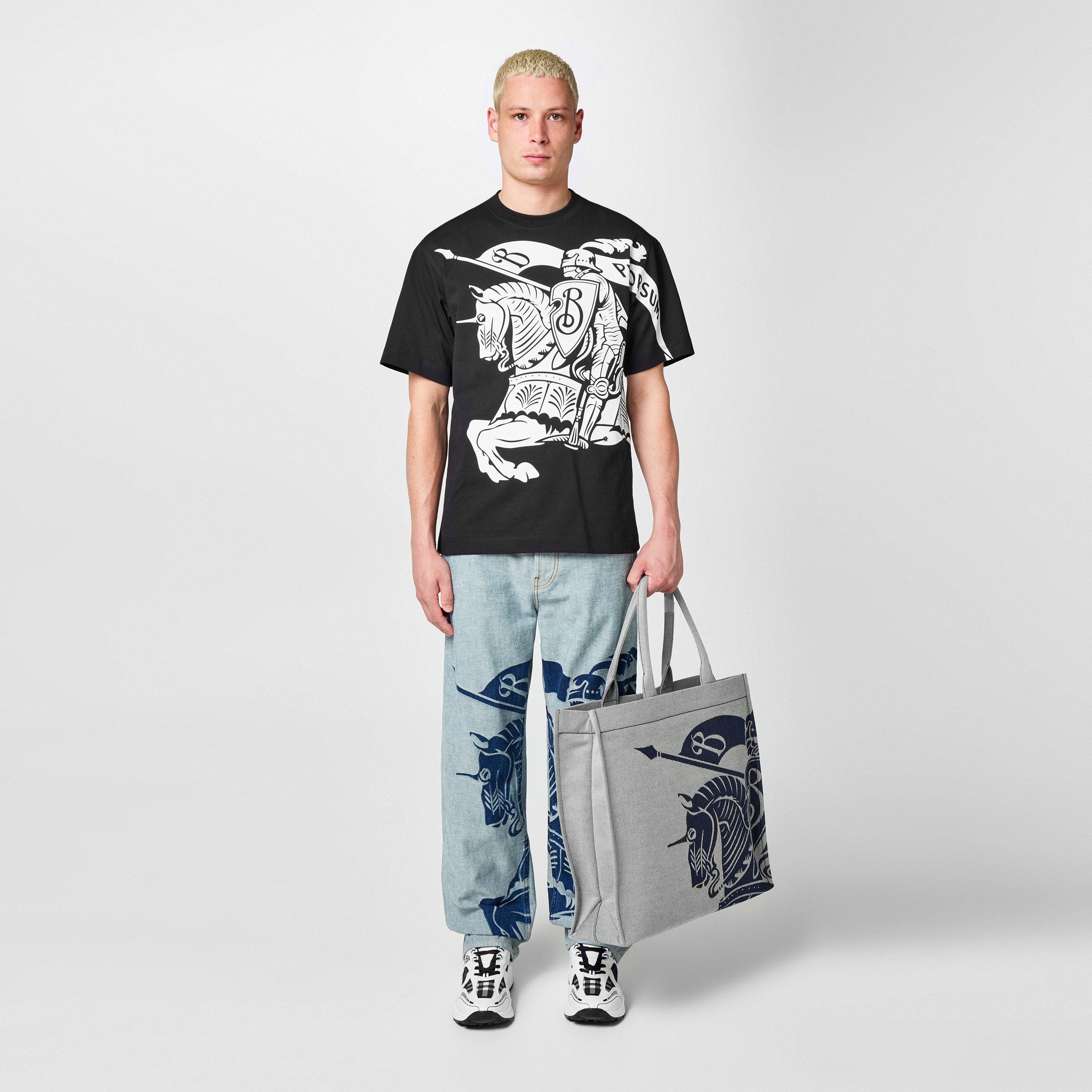 【Burberry】UK発 ミディアム EKD キャンバス トート バッグ Burberry | Medium Ekd Canvas Tote | Tote Bags | Cruise Fashion