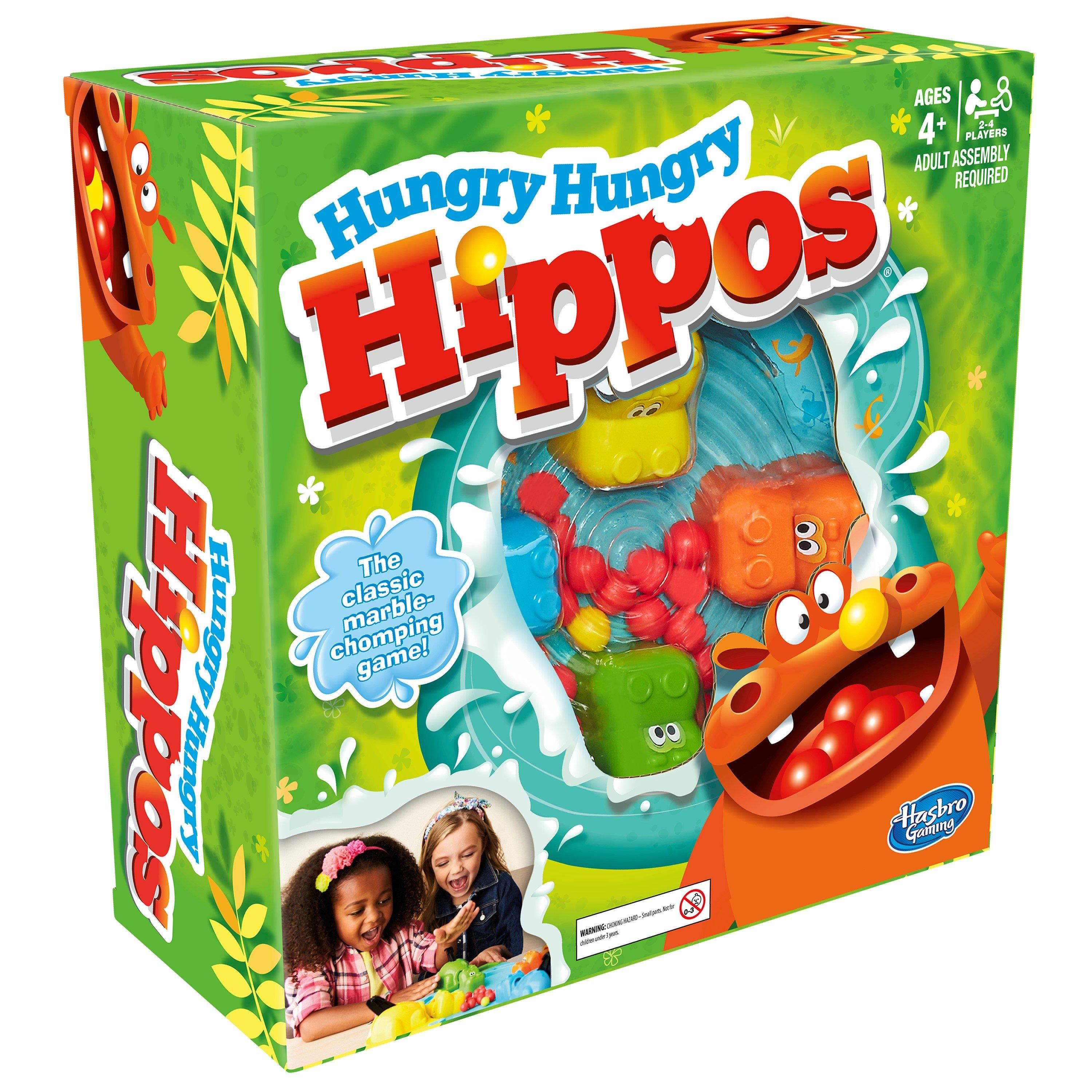 Board Game - Hasbro - Hungry Hungry Hippos - 1