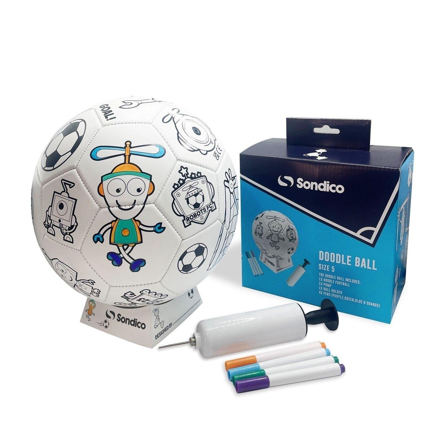 White - Sondico - Doodle Football - 1