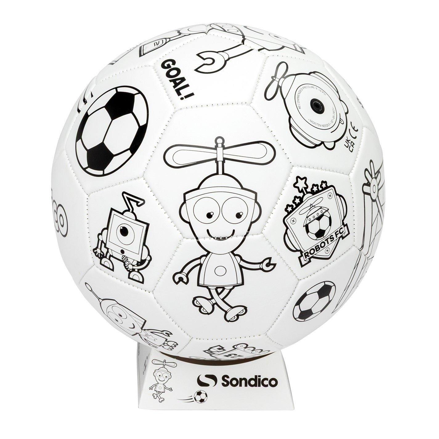 White - Sondico - Doodle Football - 2