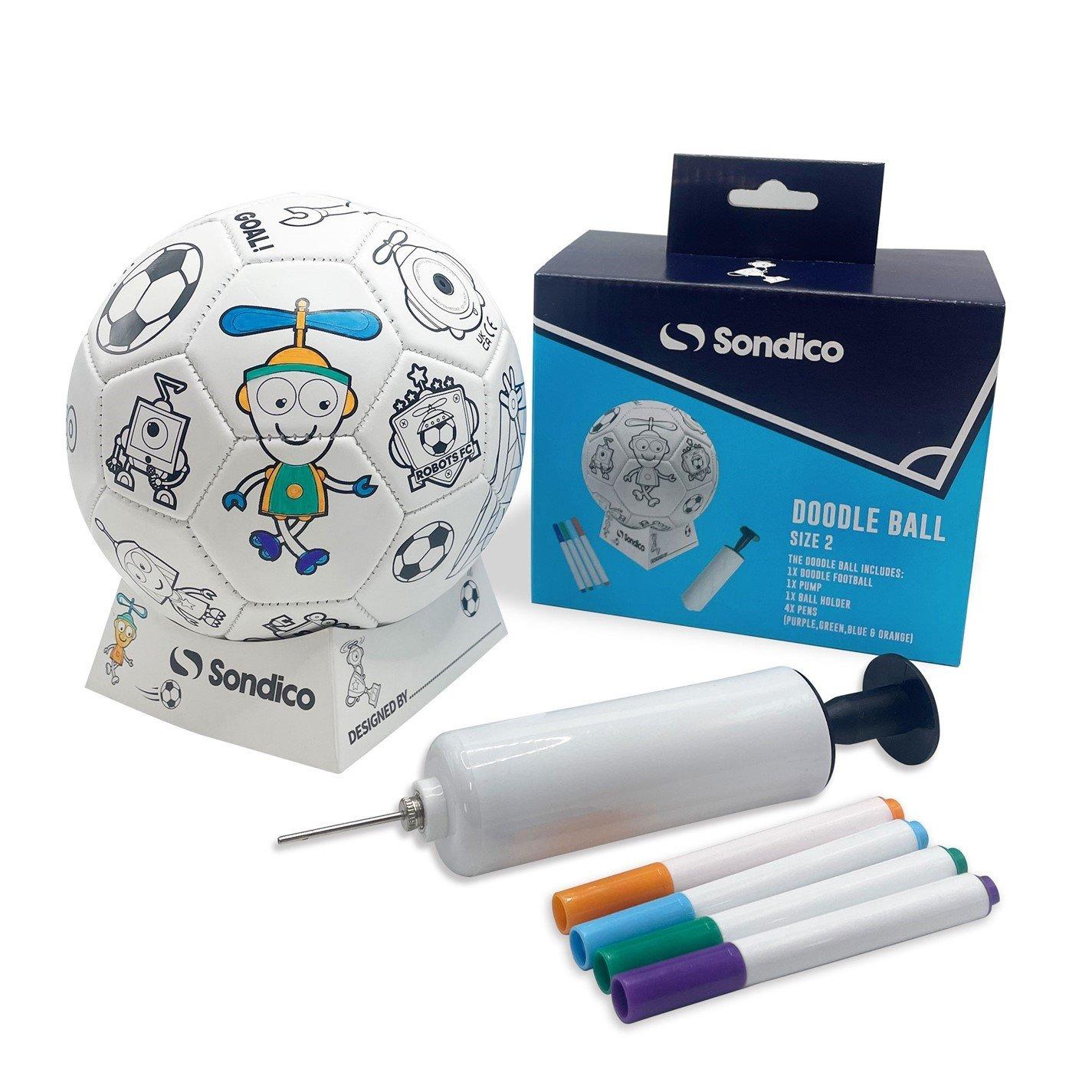 White - Sondico - Doodle Football - 10