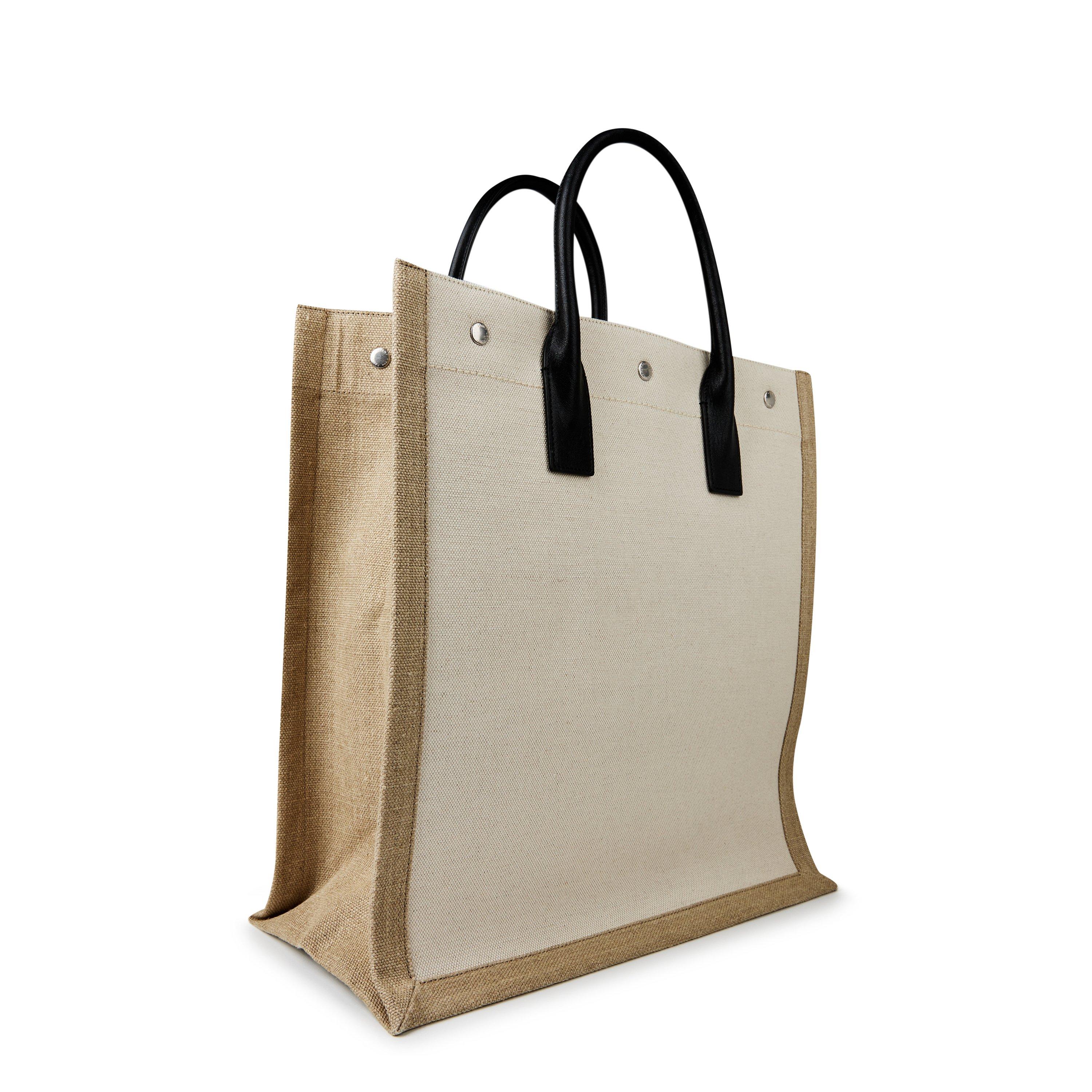 Beige - Saint Laurent - Small Rive Gauche Tote - 8