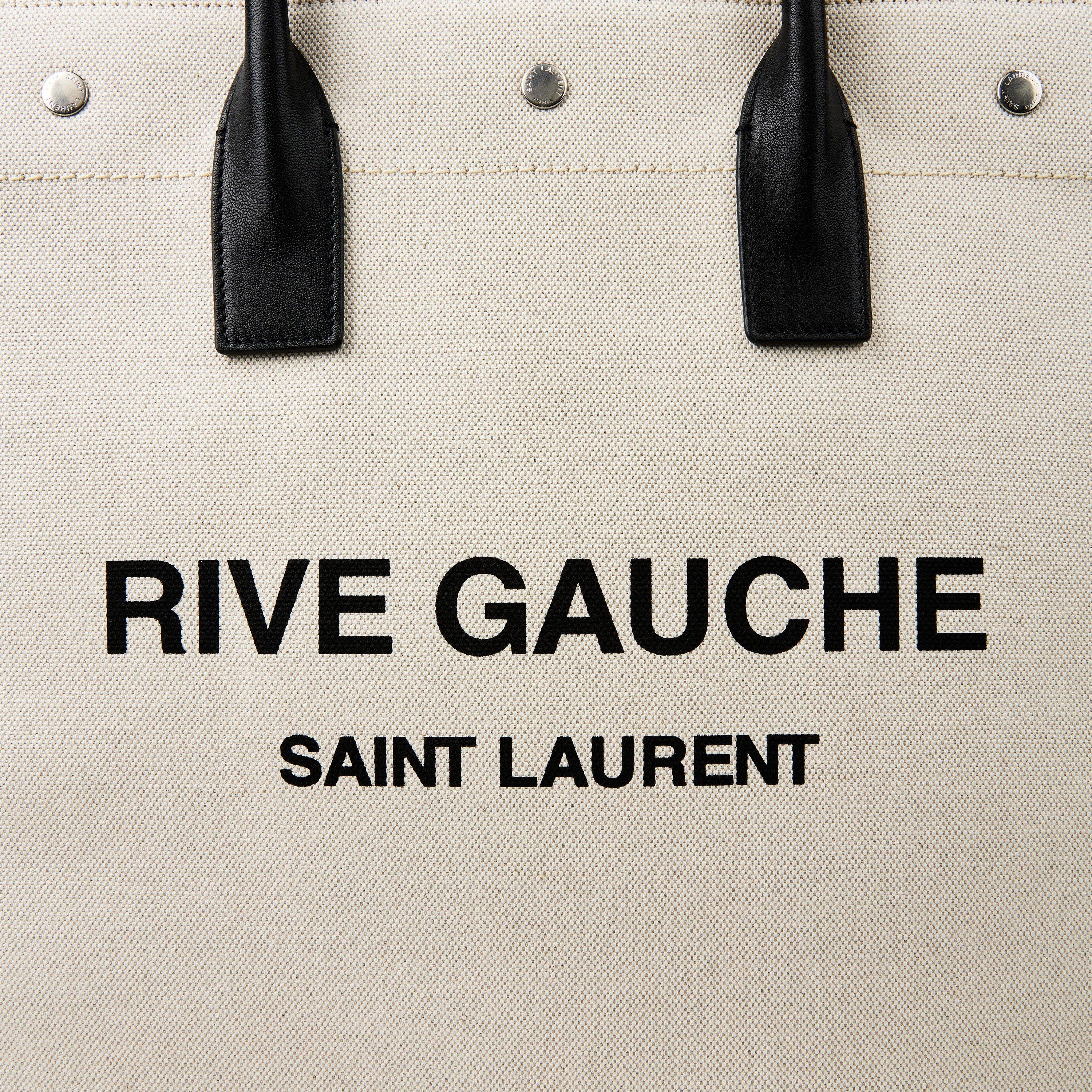 Beige - Saint Laurent - Small Rive Gauche Tote - 9