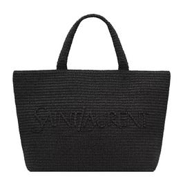 Saint Laurent Raffia Tote Sn44