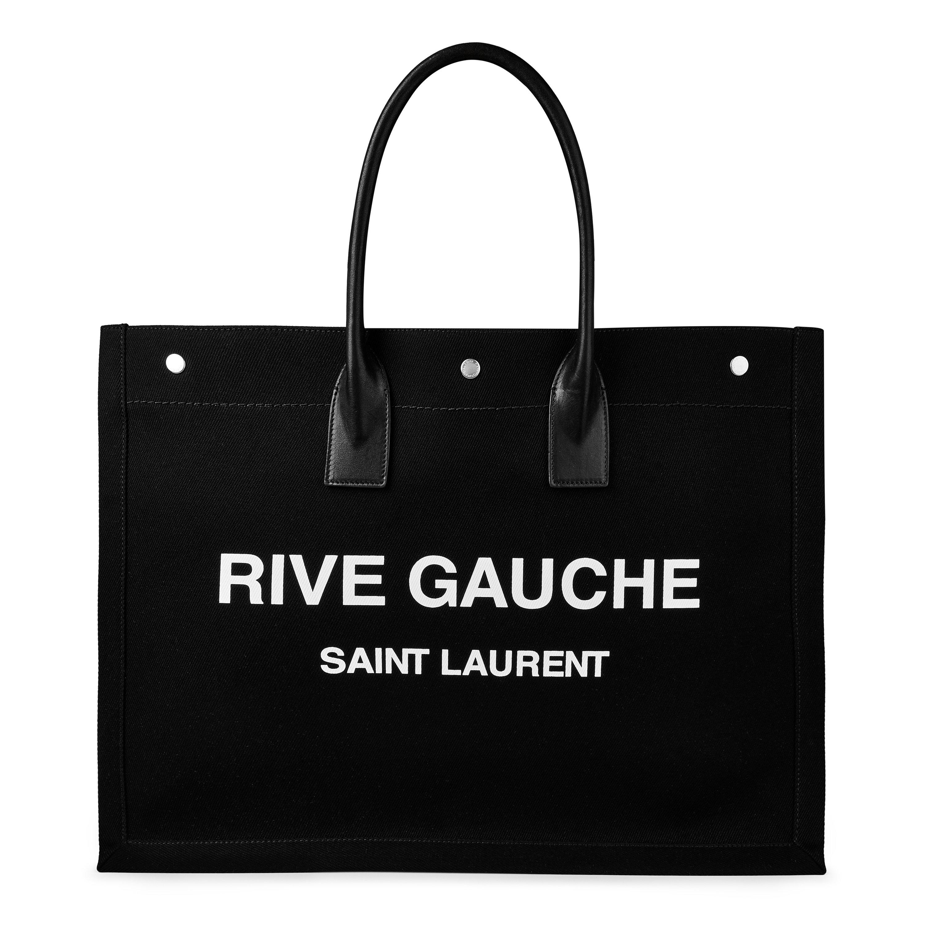 Black - Saint Laurent - Rive Gauche Tote Bag - 1