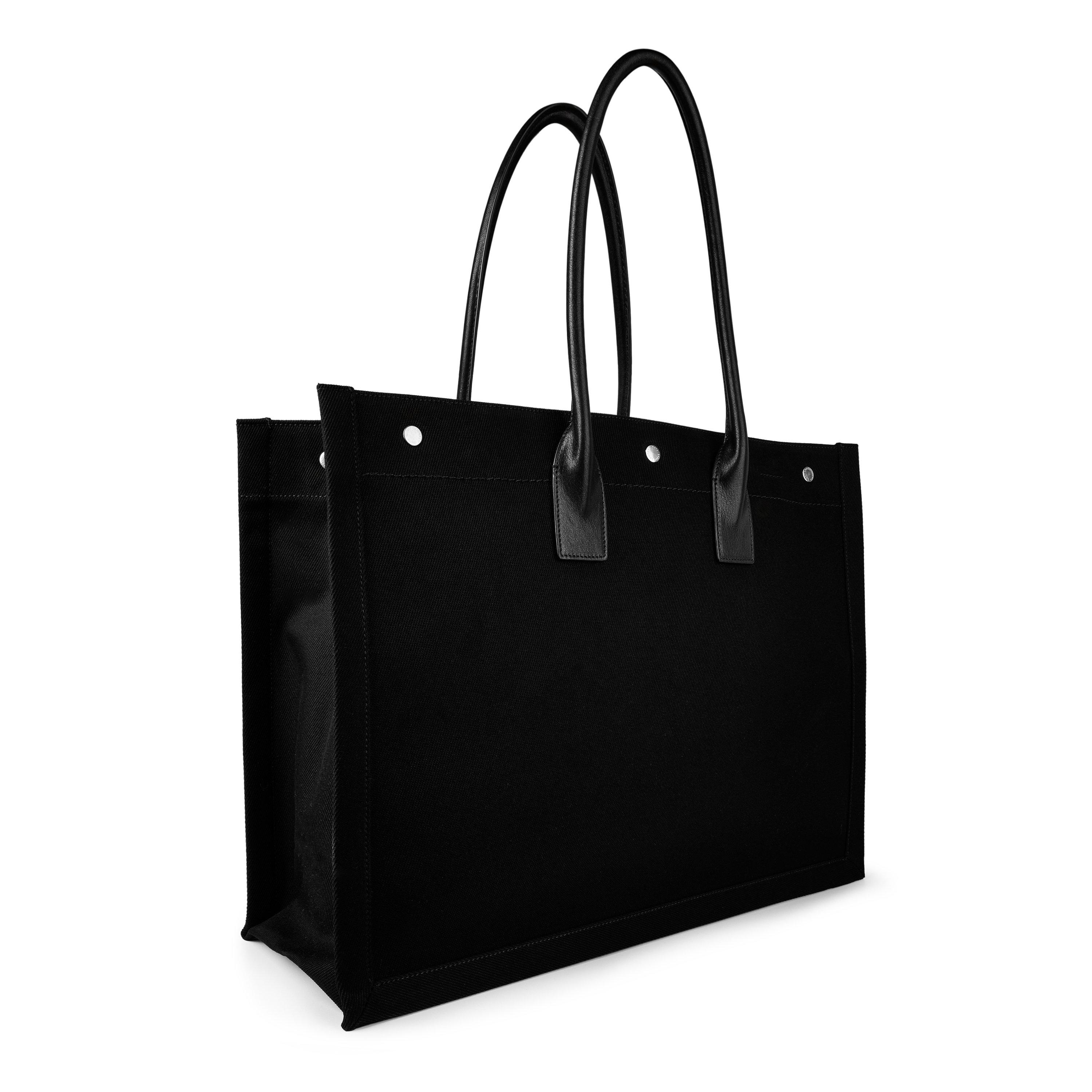 Black - Saint Laurent - Rive Gauche Tote Bag - 3