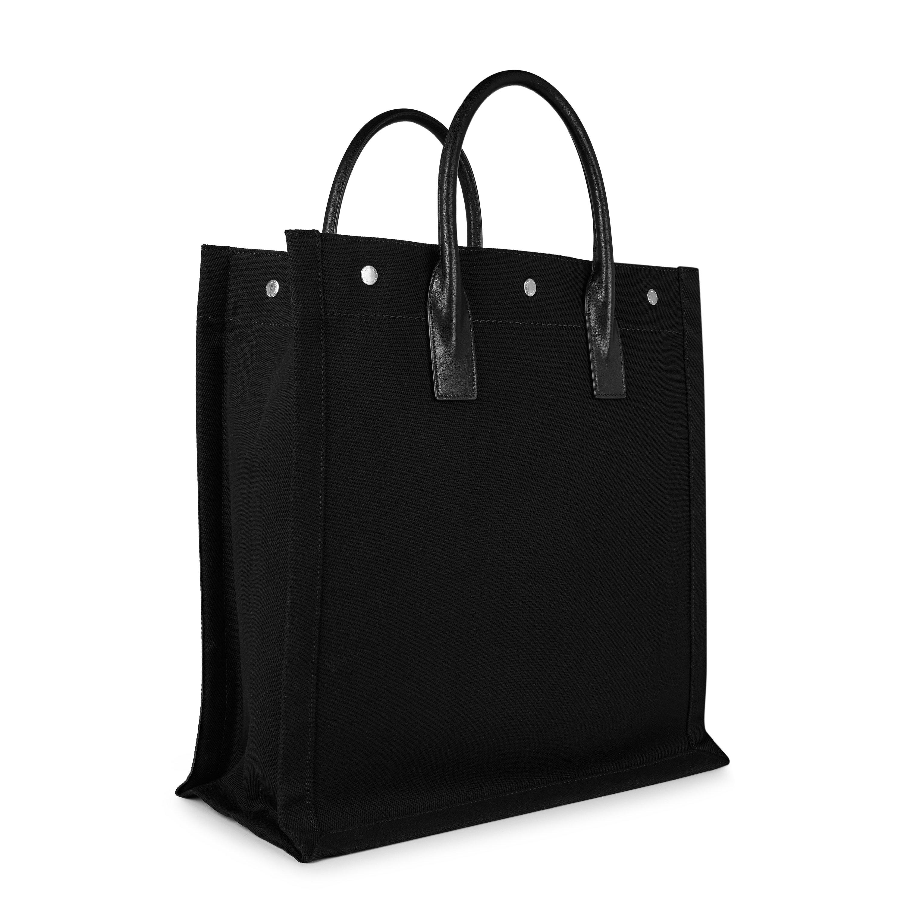 Black - Saint Laurent - Rive Gauche Tote Bag - 7