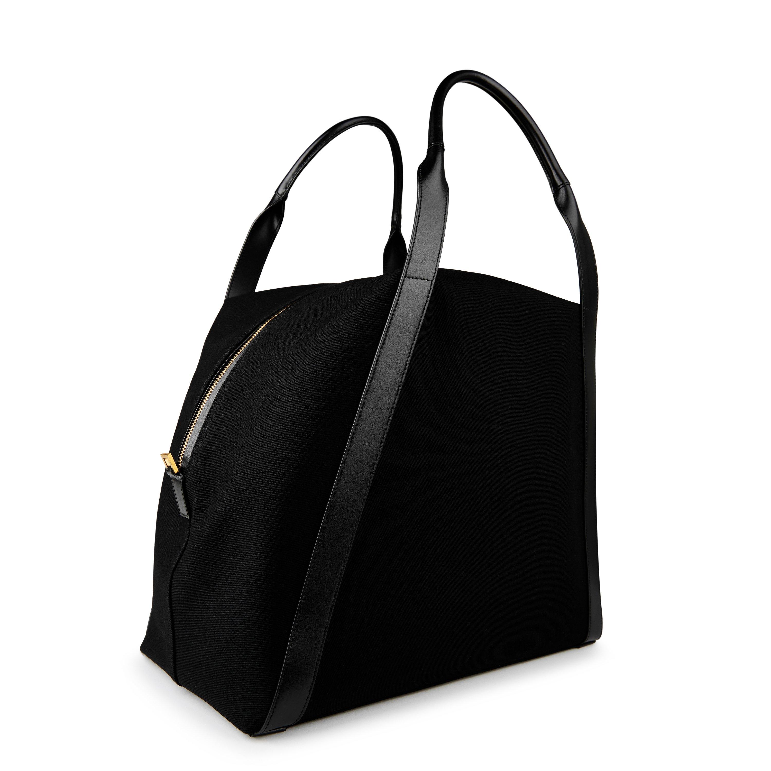 Black - Saint Laurent - Rive Gauche Bowling Tote Bag - 4