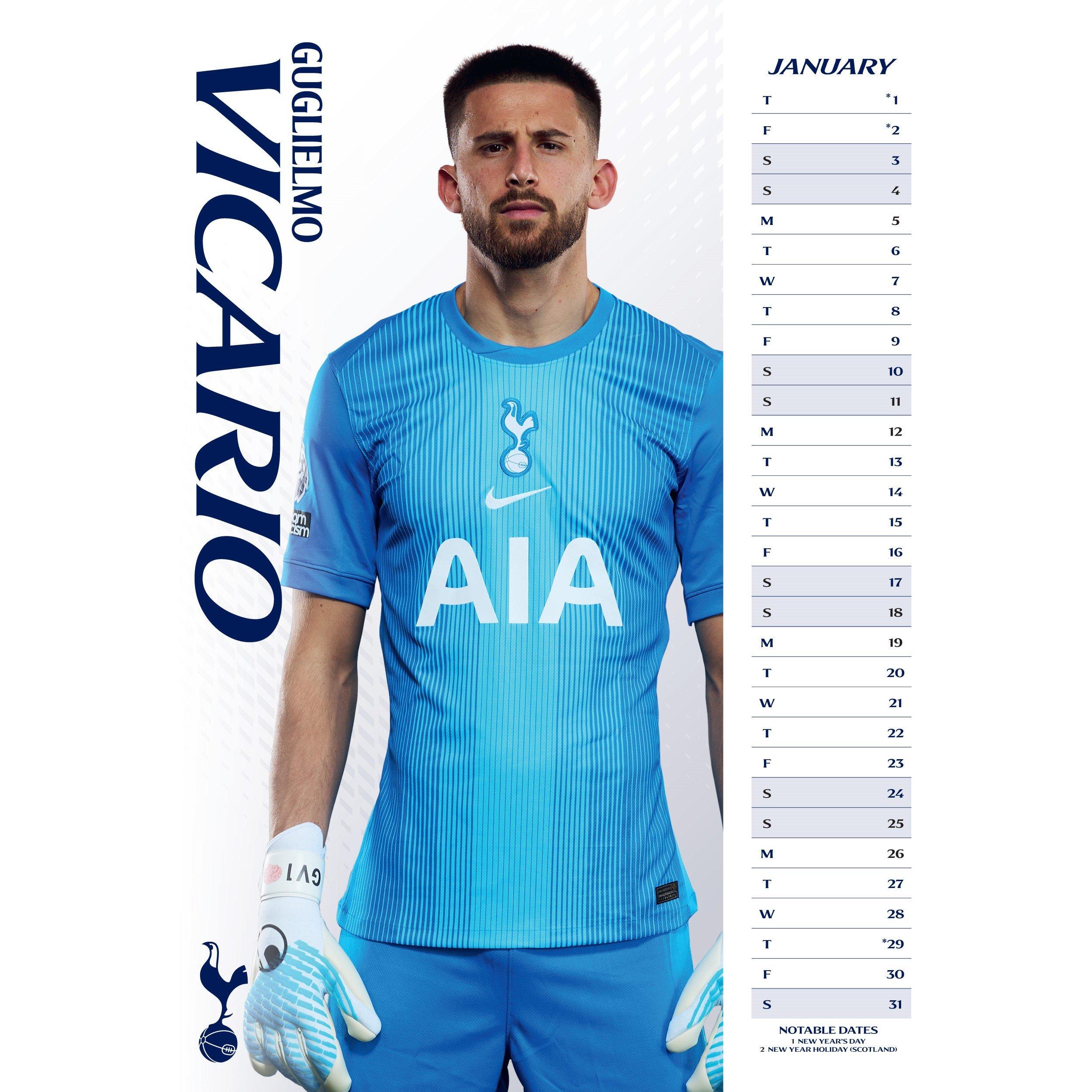 Tottenham - Grange - Wolverhampton Wanderers 2026 Football Calendar - 3
