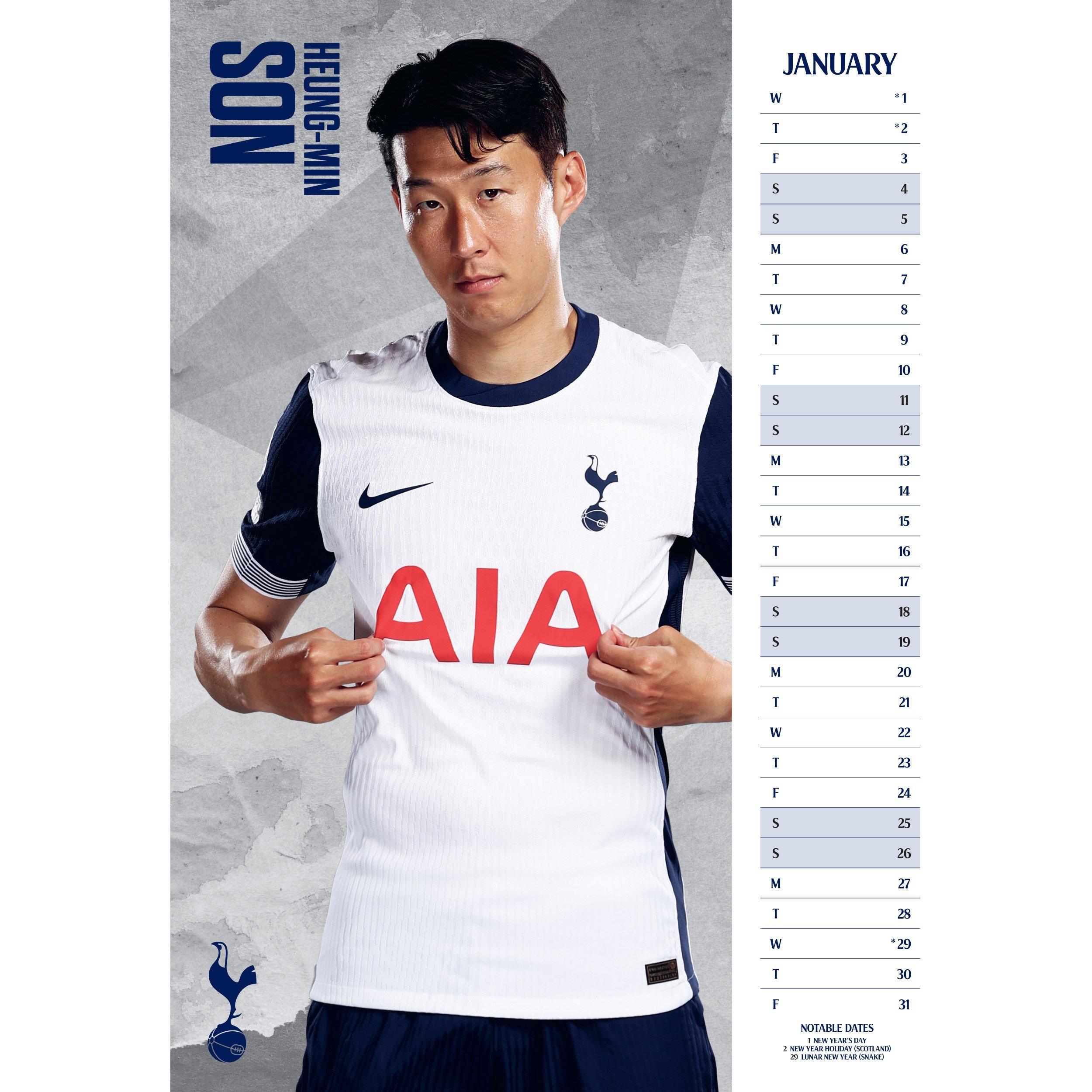 Tottenham - Grange - Wanderers 2026 Calendar - 2
