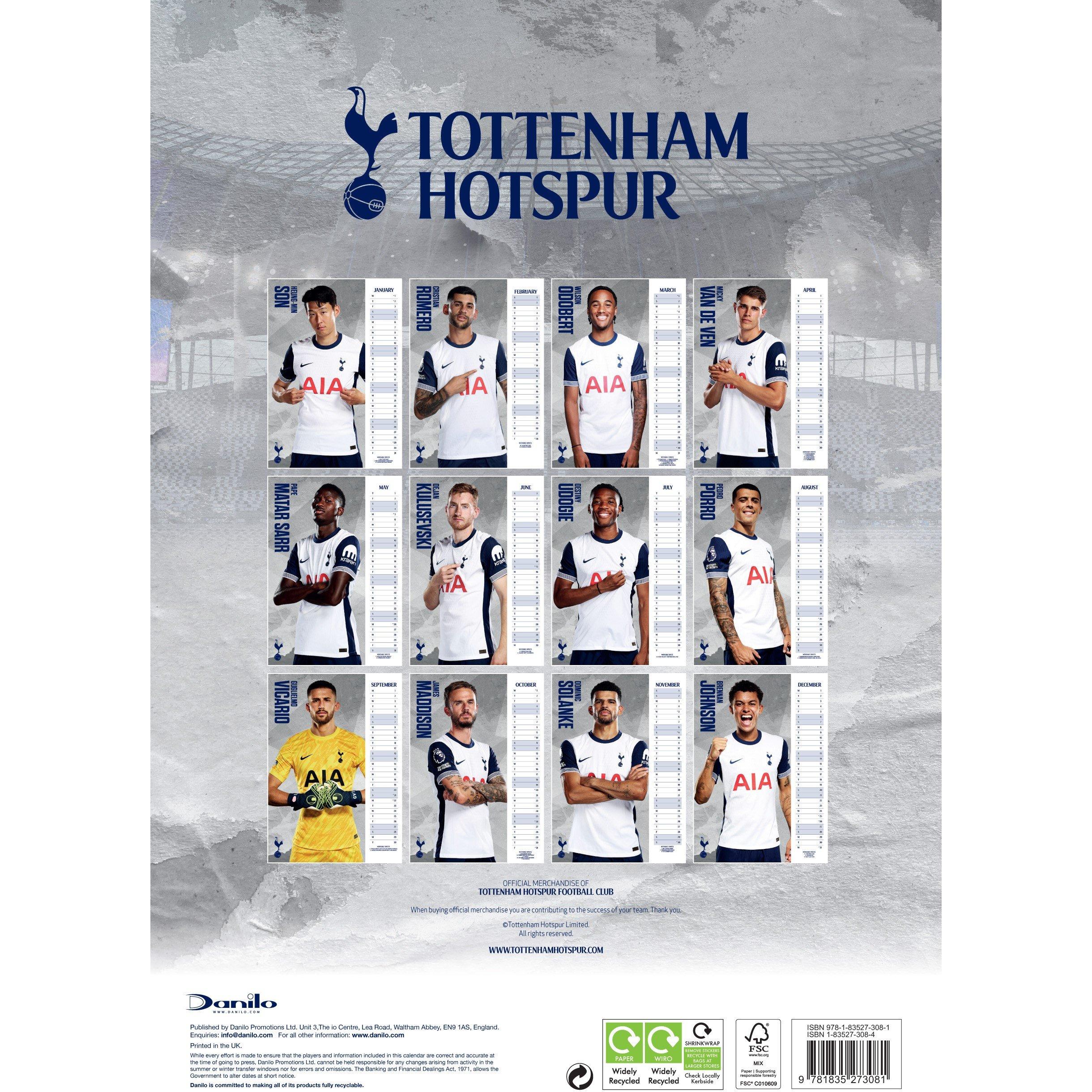Tottenham - Grange - Wanderers 2026 Calendar - 3