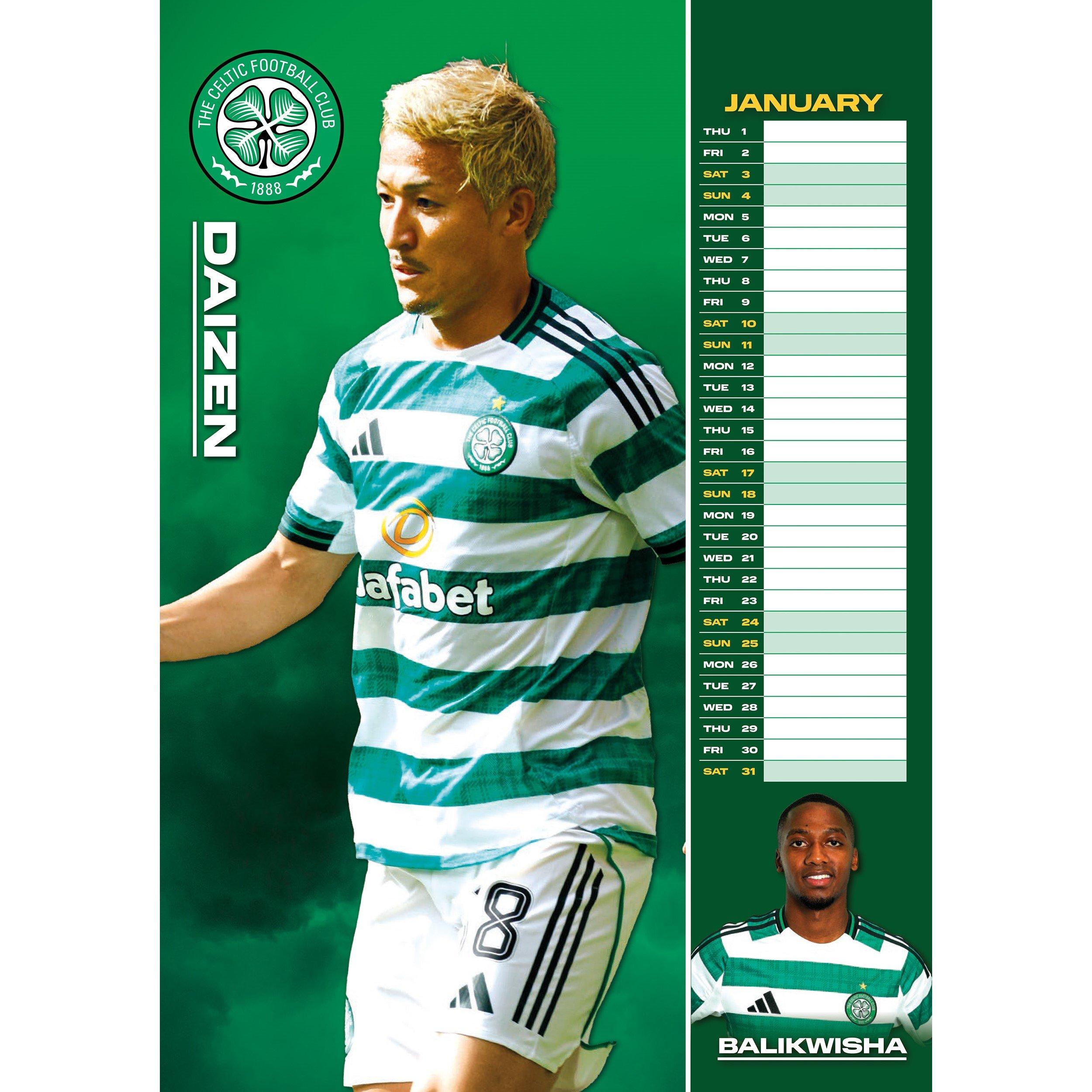 Celtique - Grange - Wolverhampton Wanderers 2026 Football Calendar - 3