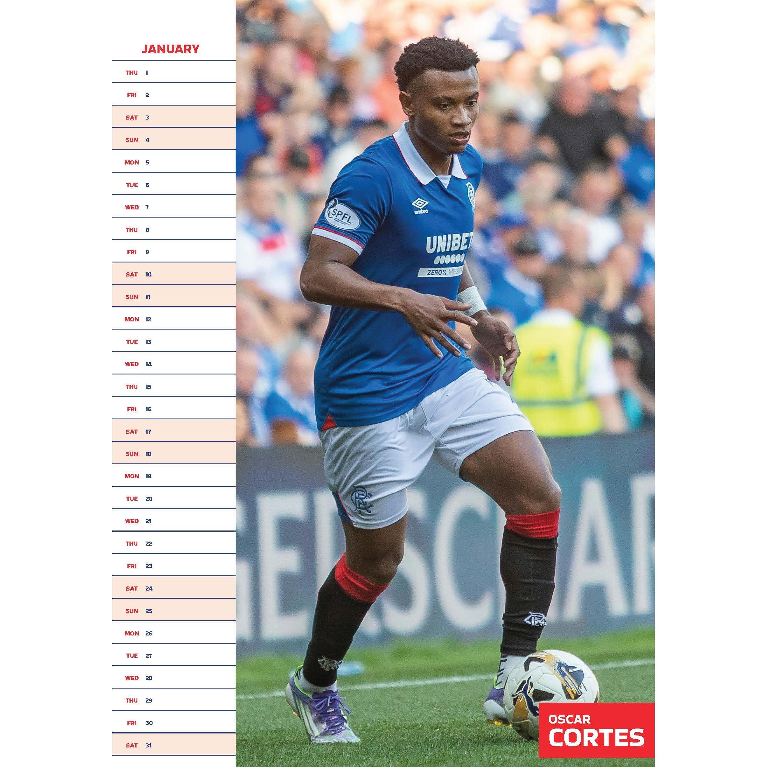 Rangers - Grange - Wolverhampton Wanderers 2026 Football Calendar - 3