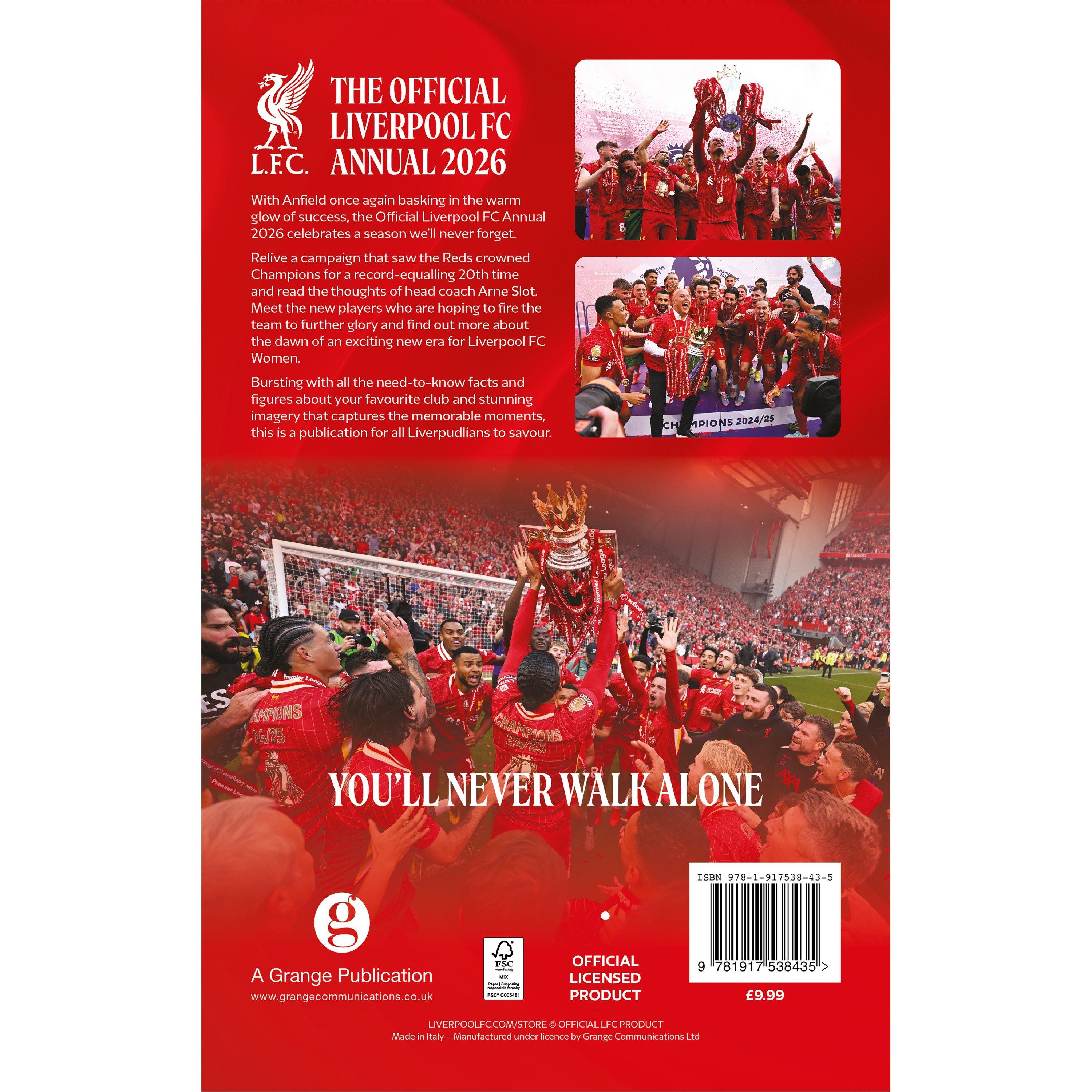 Liverpool - Grange - Team Football Calendars - 2