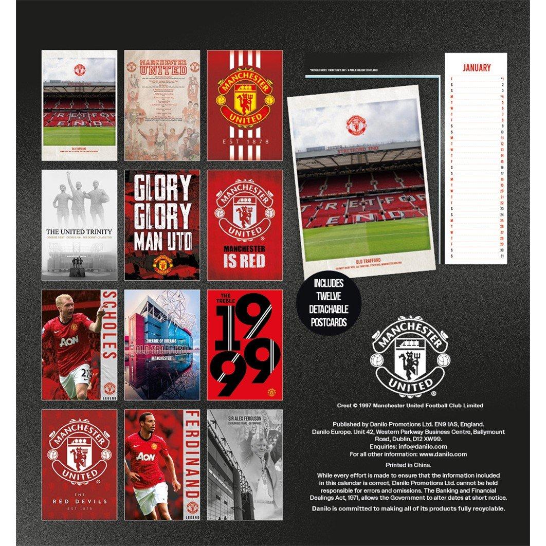 Man Utd - Grange - Tottenham Hotspur Football Calendars - 2