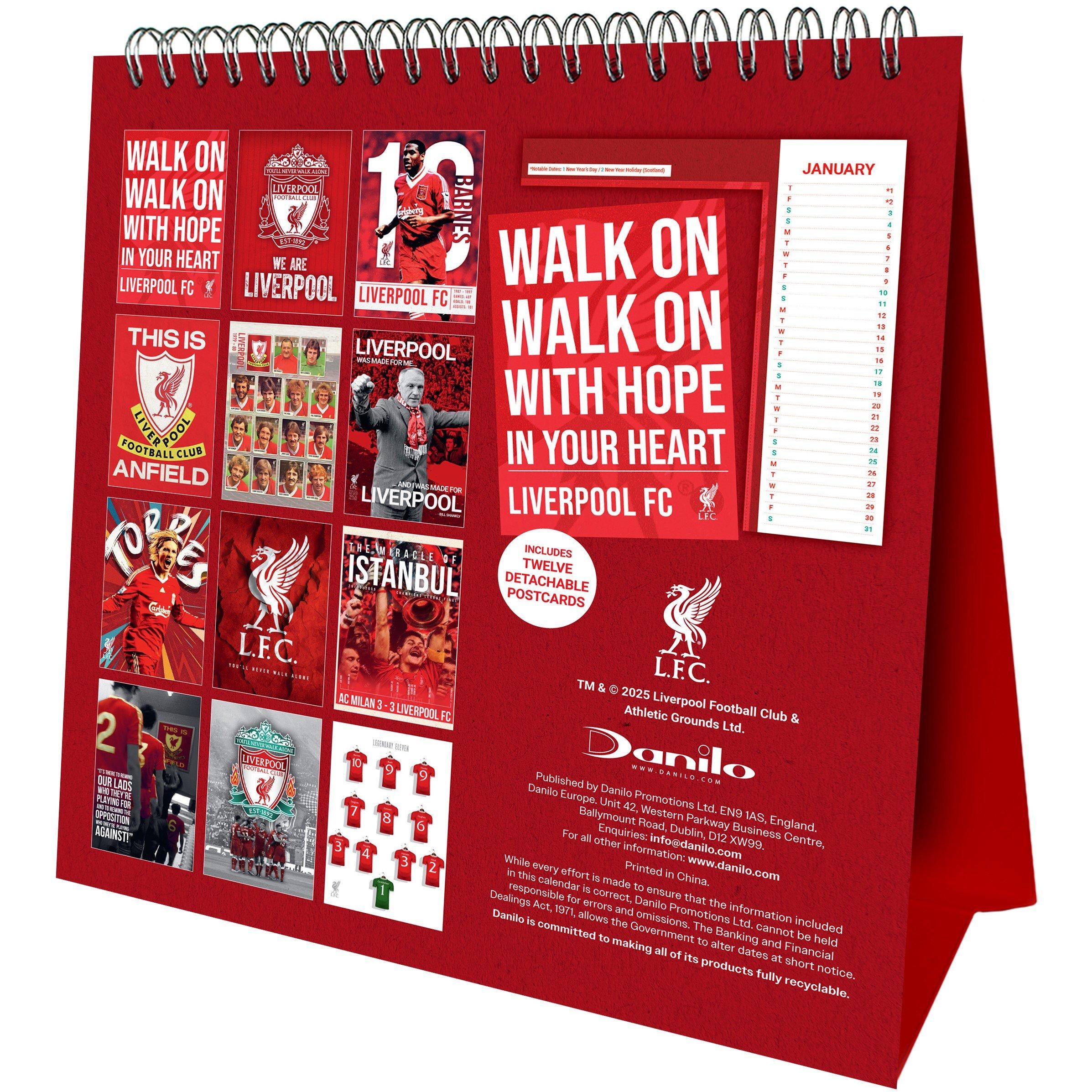 Liverpool - Grange - Hotspur Football Calendars - 2