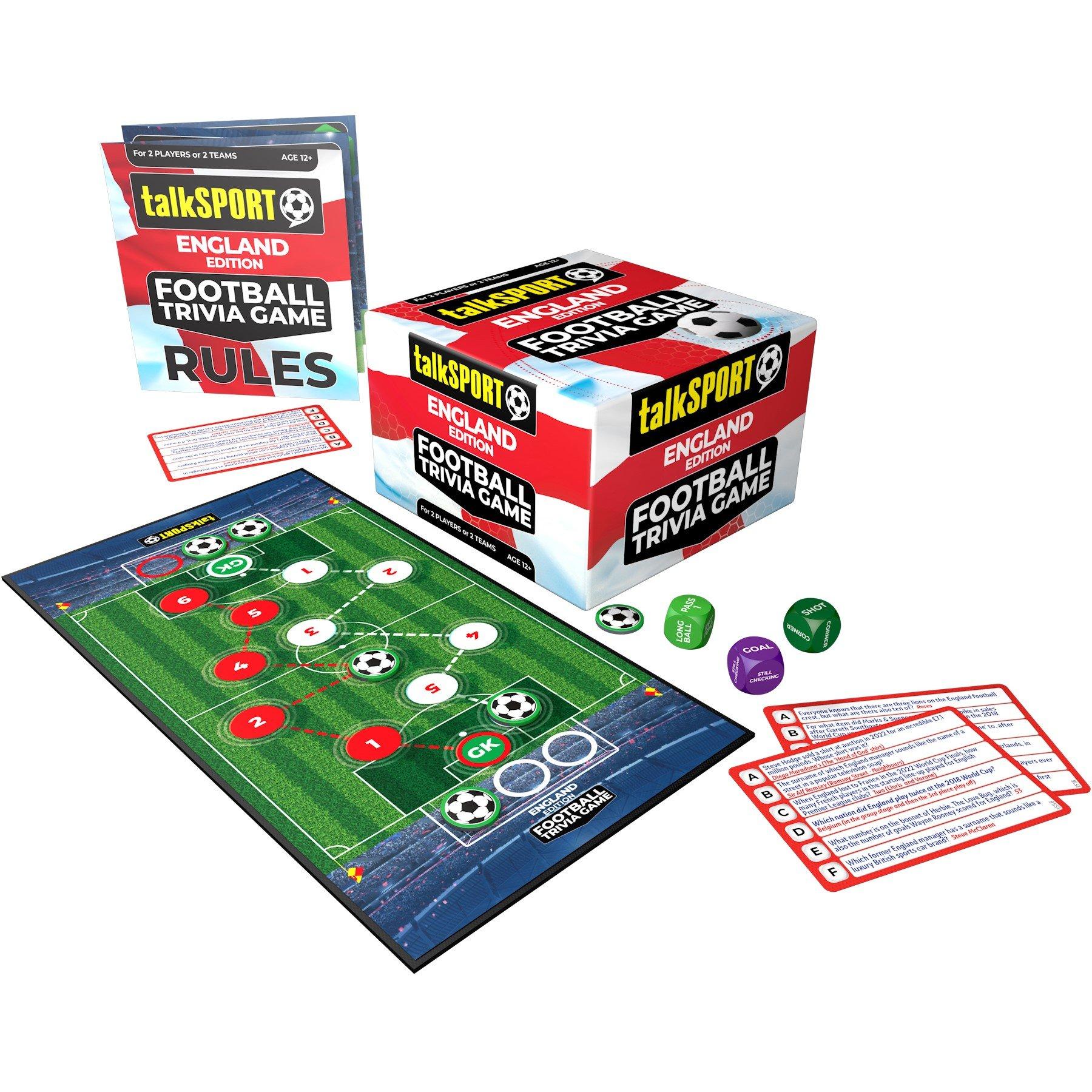 Board Game - TalkSport - England Football Trivia Game - 1