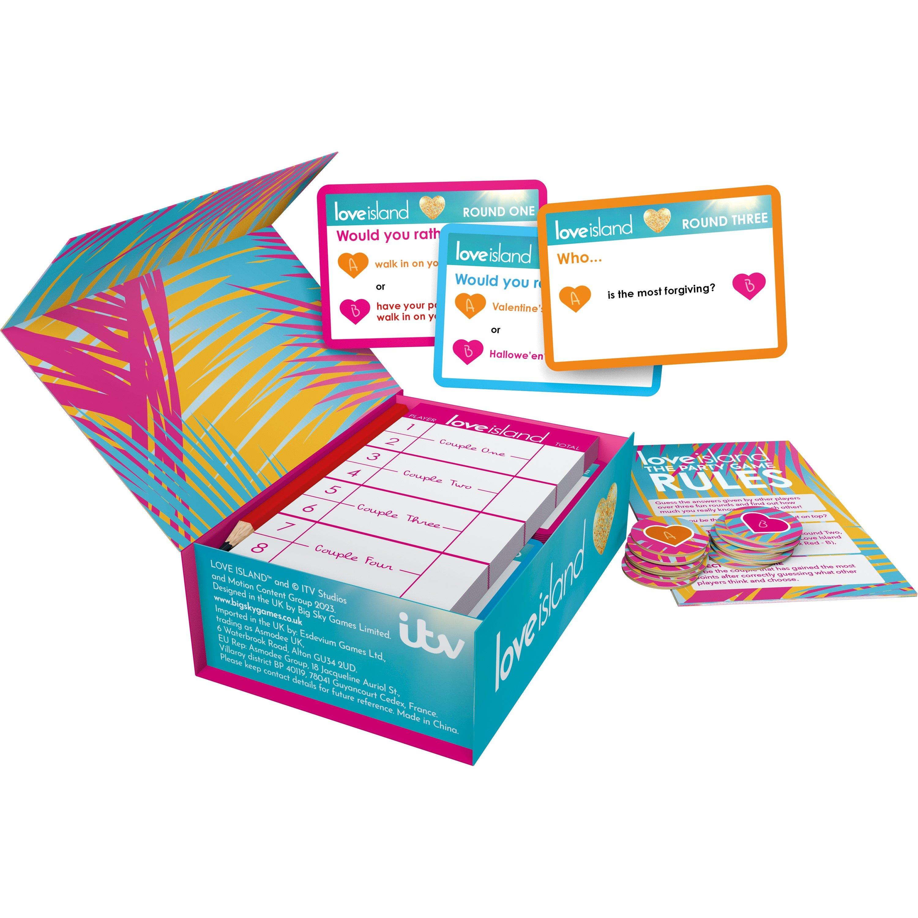 Board Game - Big Sky Games - Love Love Island The Party Game - 1