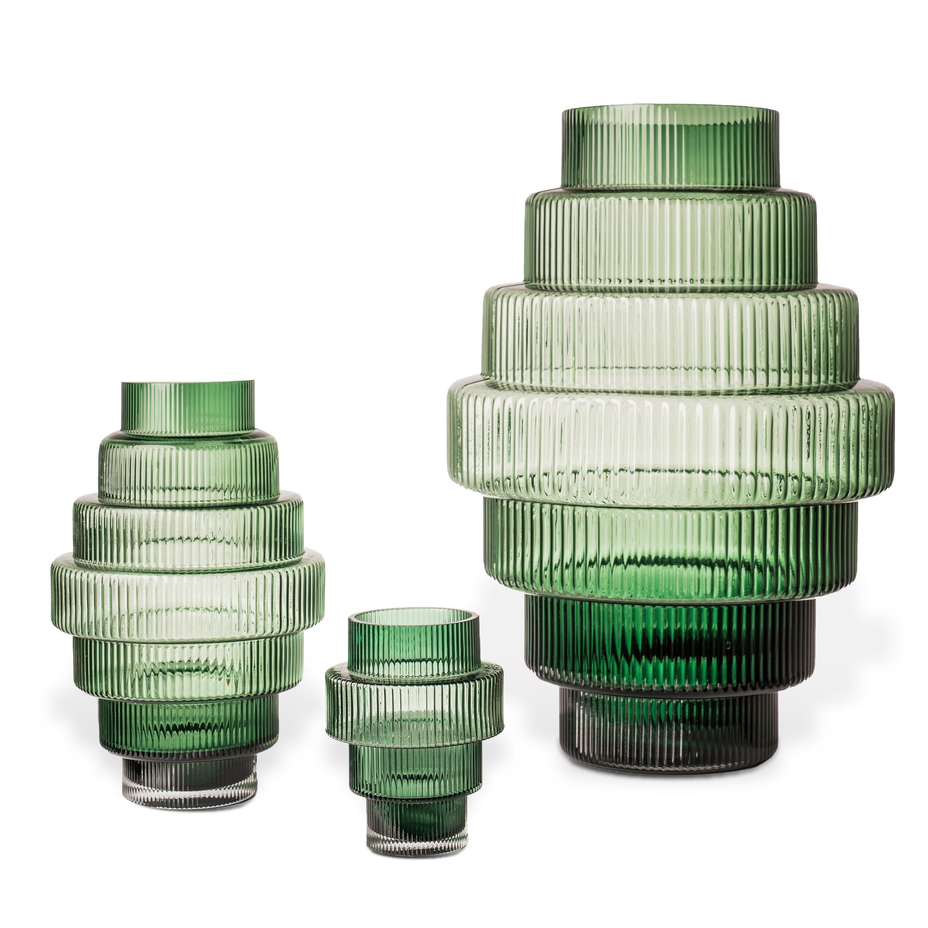 Green - Pols Potten - PolsPotten Steps Vase - Small - 2