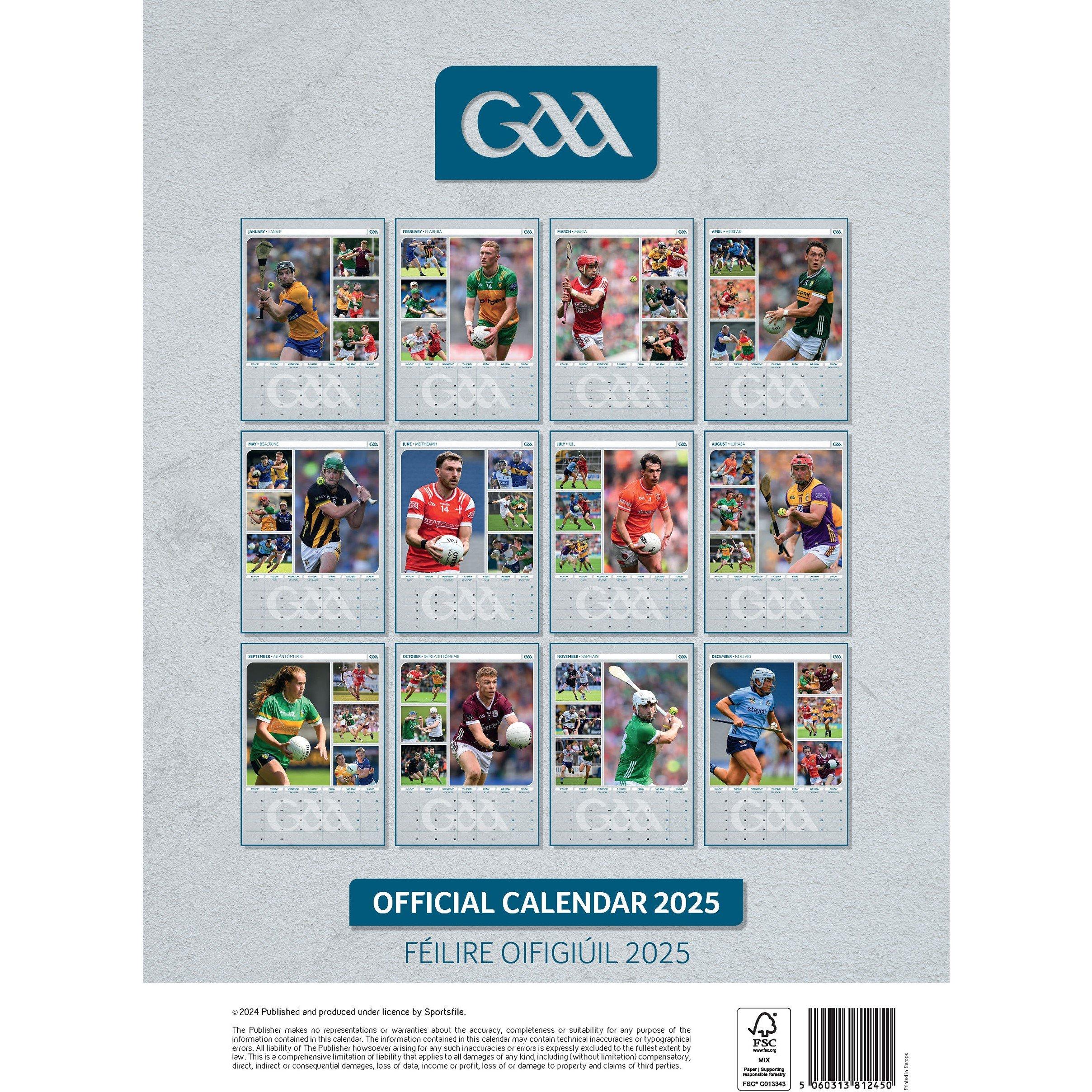 GAA - Grange - Team Calendar - 3