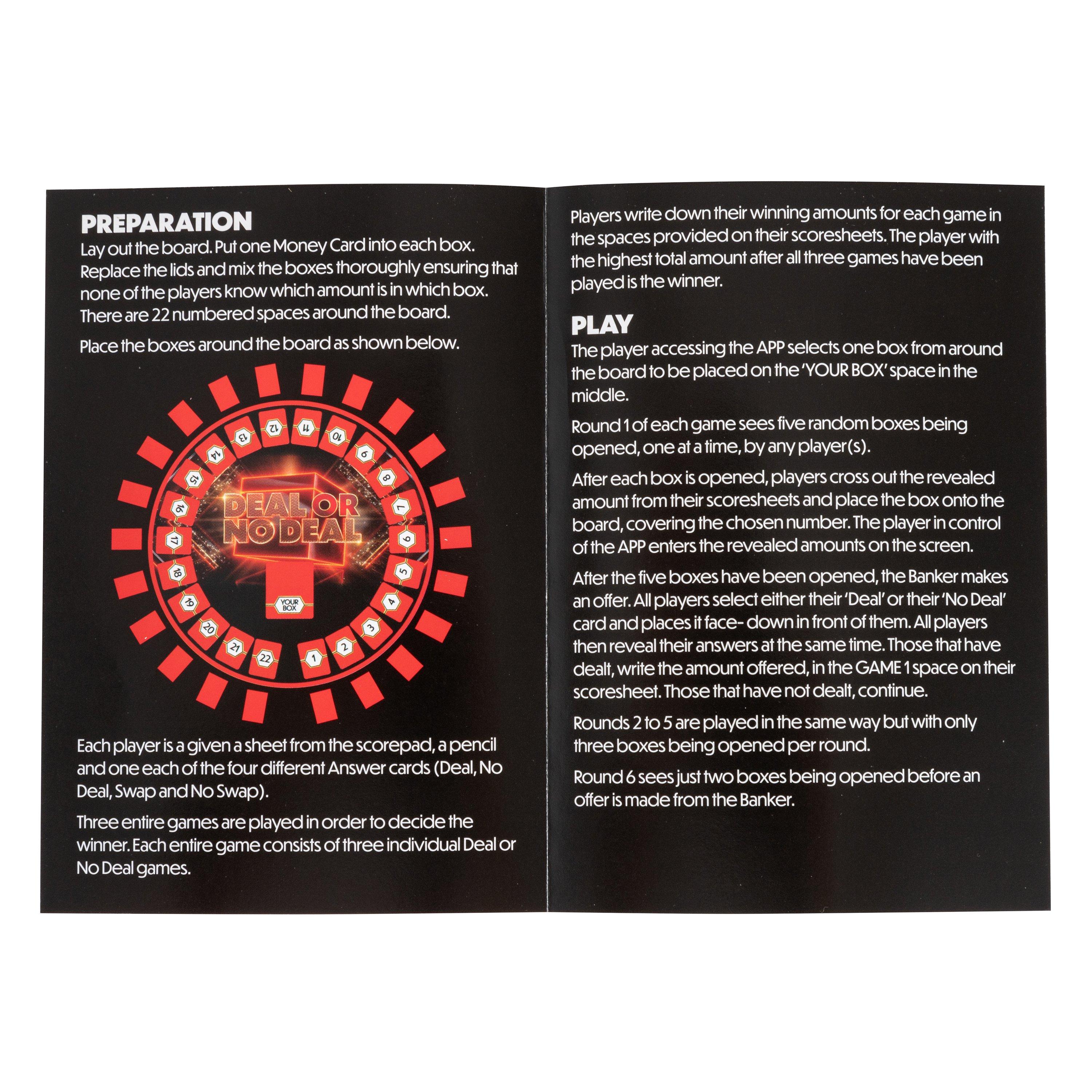 Jeu de société - Big Sky Games - or No Deal Board Game - 6