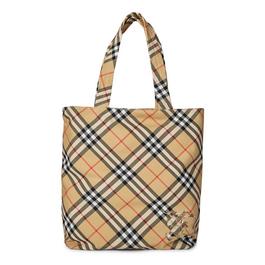 Burberry Check Tote Bag