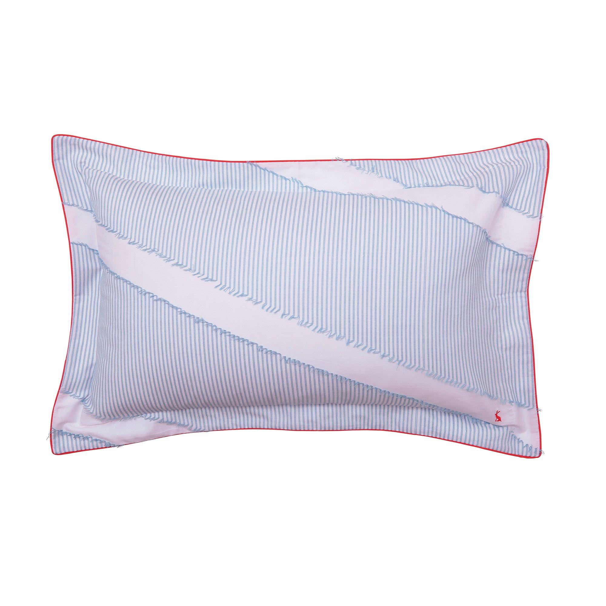 Chambray Blue - Joules - Diagonal Clipped Weave Cover Set - 4