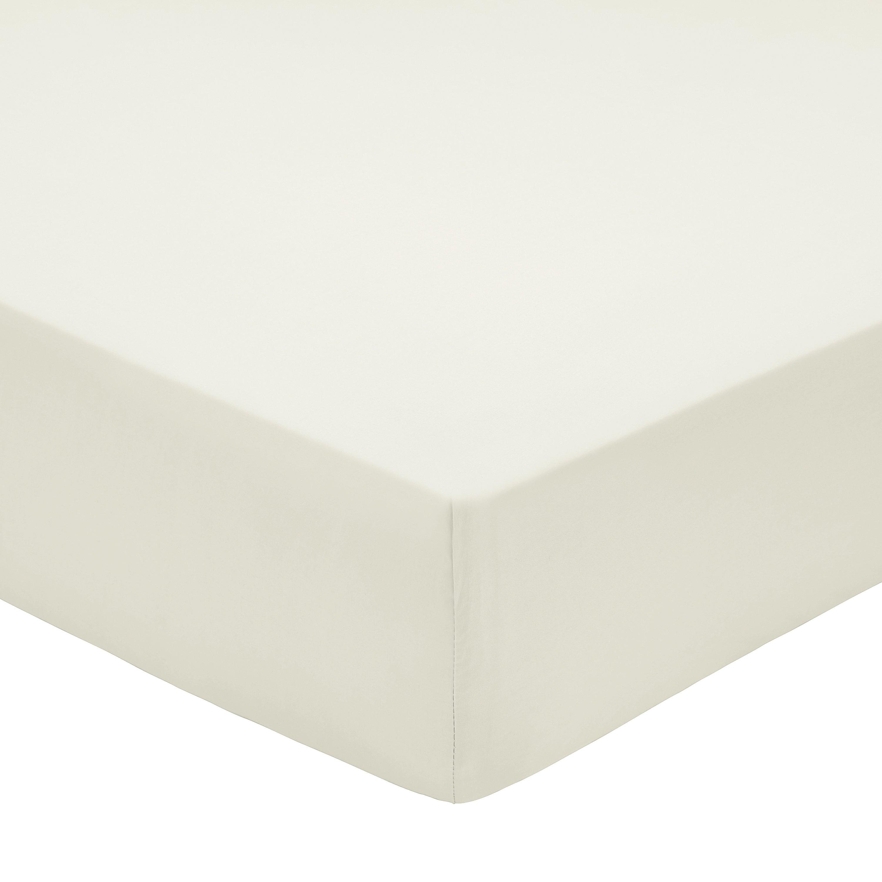 Chalk - Bedeck of Belfast - BEDECK OF BELFAST 200TC PIMA PLAIN DYE FITTED SHEET