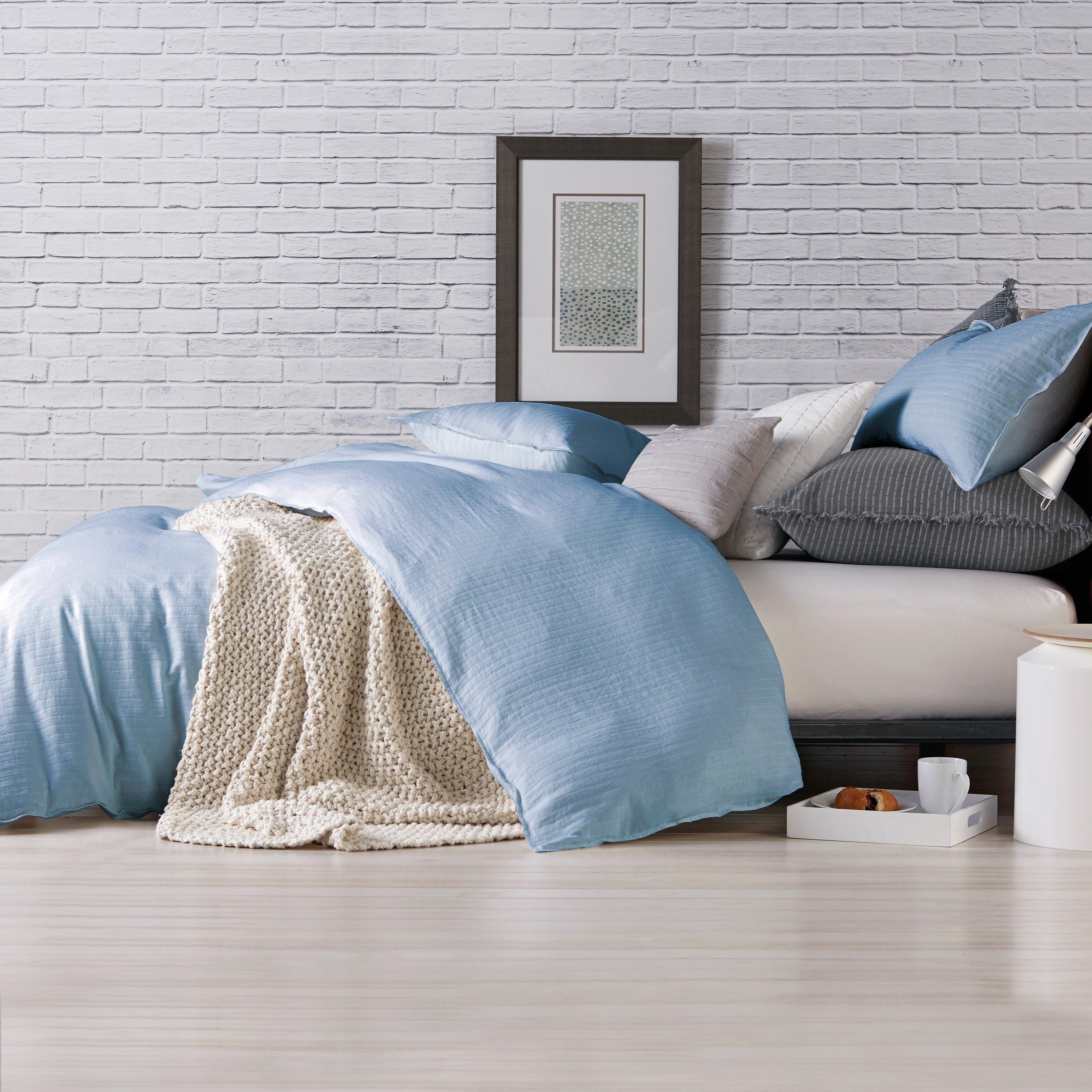 Chambray Blue - DKNY - Comfy Cotton Duvet Cover - 3